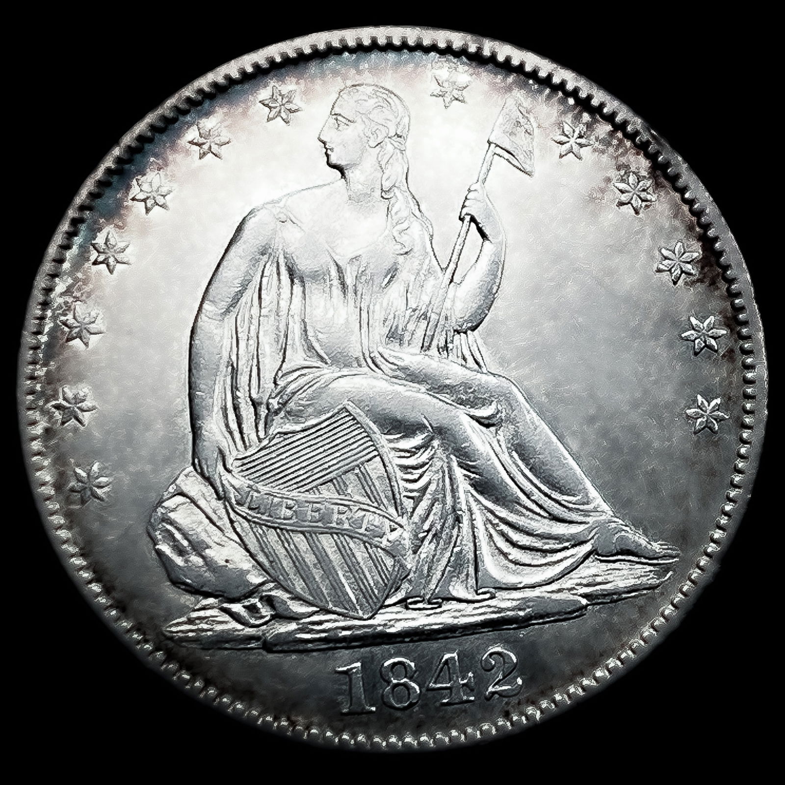 1842-O Seated Liberty Half Dollar: 1842-O Seated Liberty Half Dollar