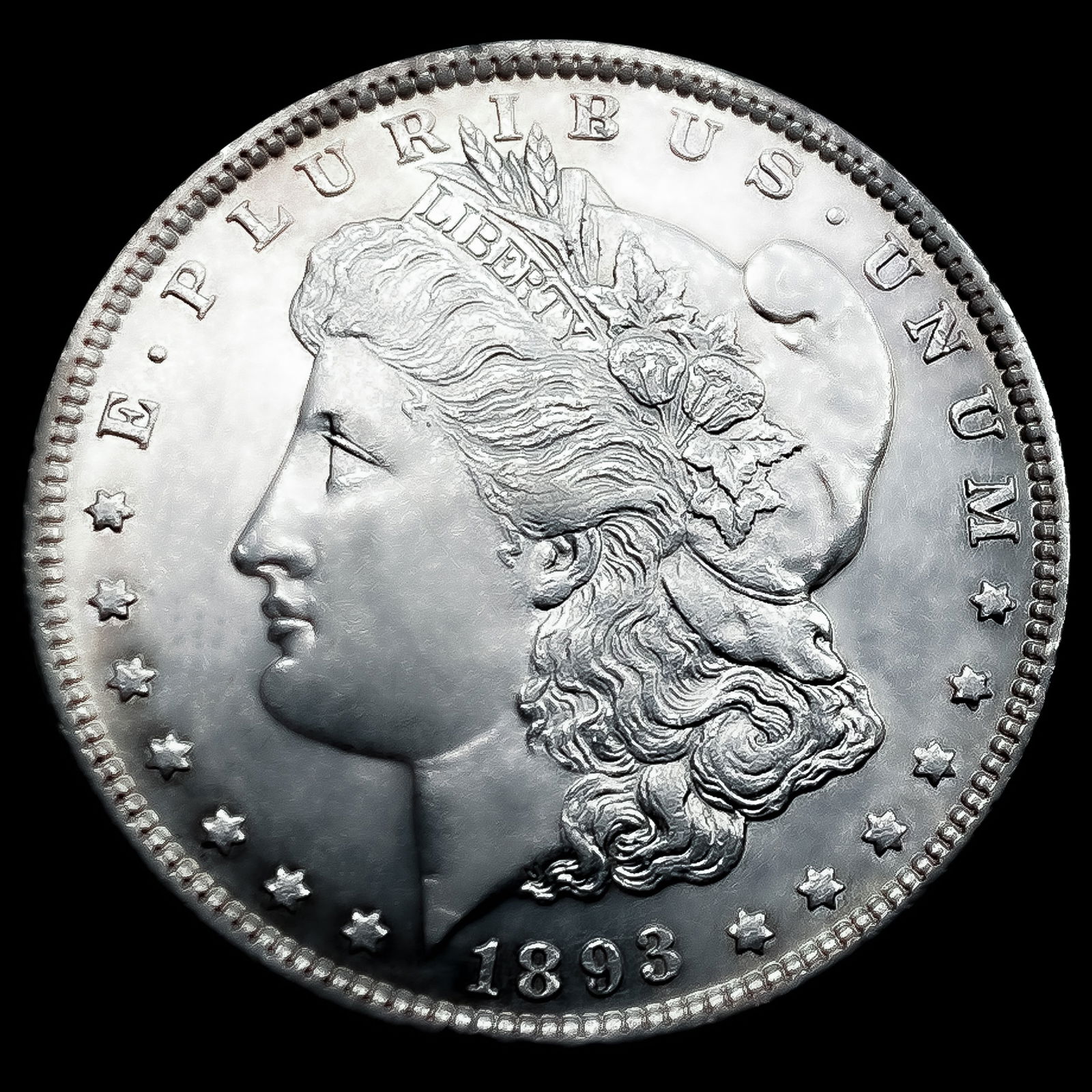 1893 Morgan Silver Dollar (1 of 2)