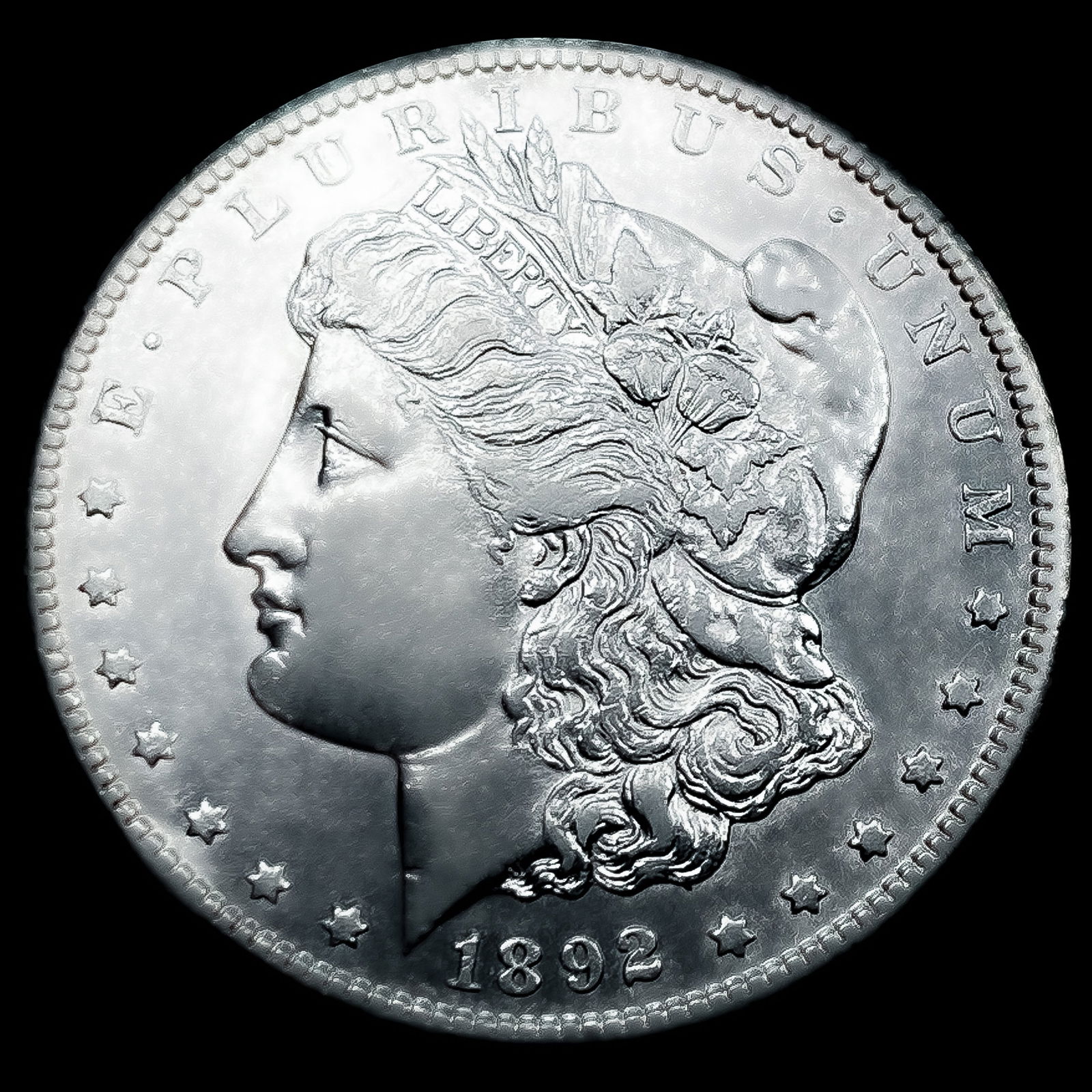 1892-CC Morgan Silver Dollar: 1892-CC Morgan Silver Dollar