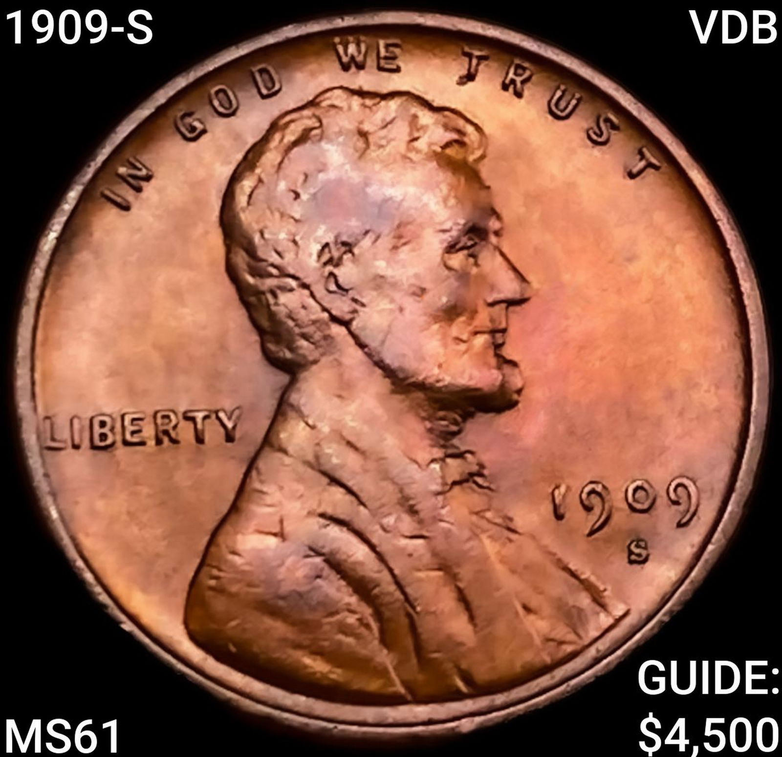 1909-S VDB Wheat Cent UNCIRCULATED (1 of 2)