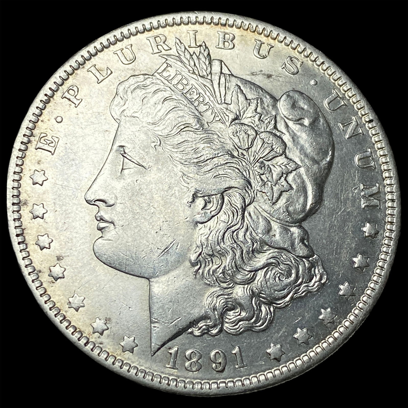 1891-O Silver Morgan Dollar CLOSELY UNCIRCULATED: 1891-O Silver Morgan Dollar CLOSELY UNCIRCULATED
