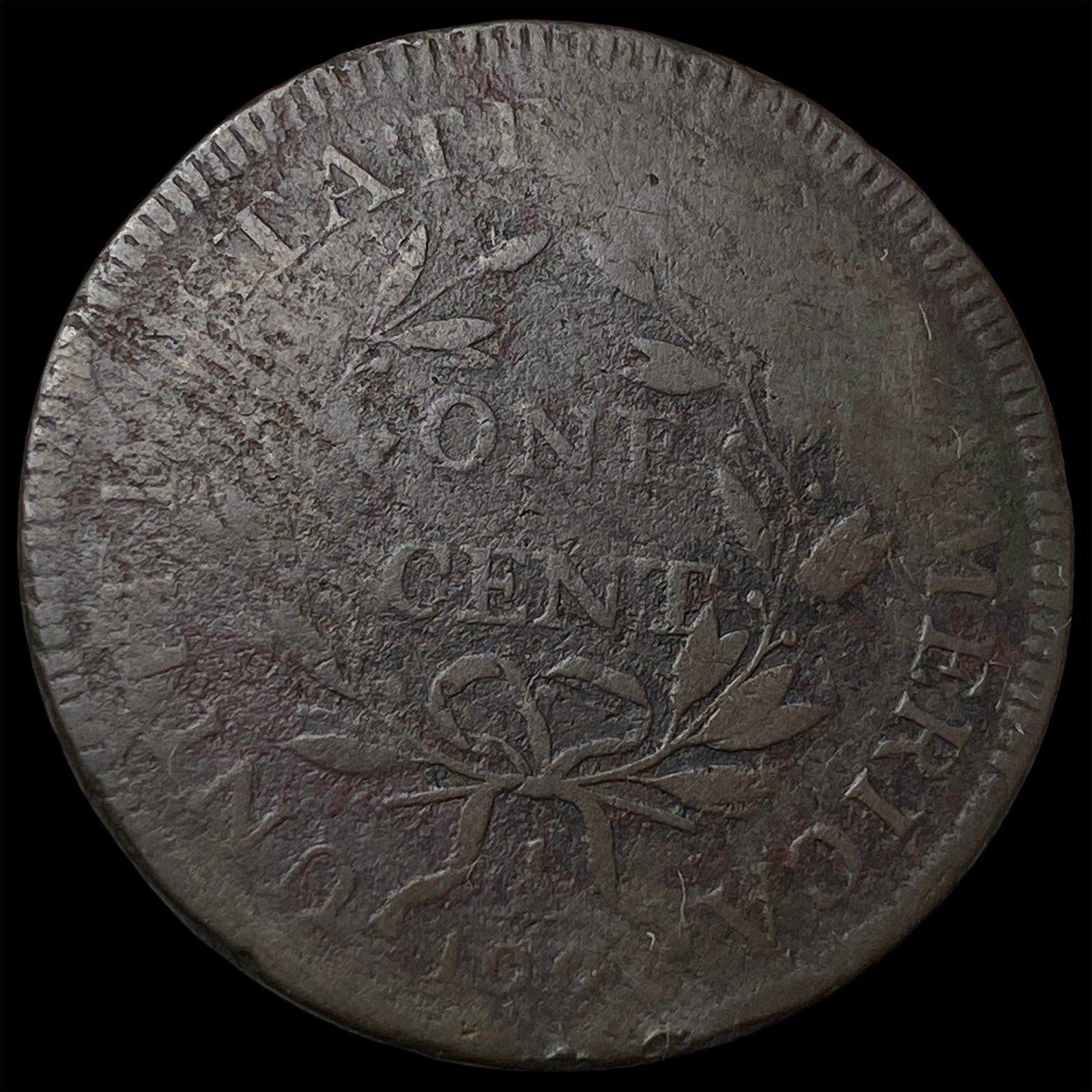 1797 Draped Bust Large Cent LIGHTLY CIRCULATED - 2