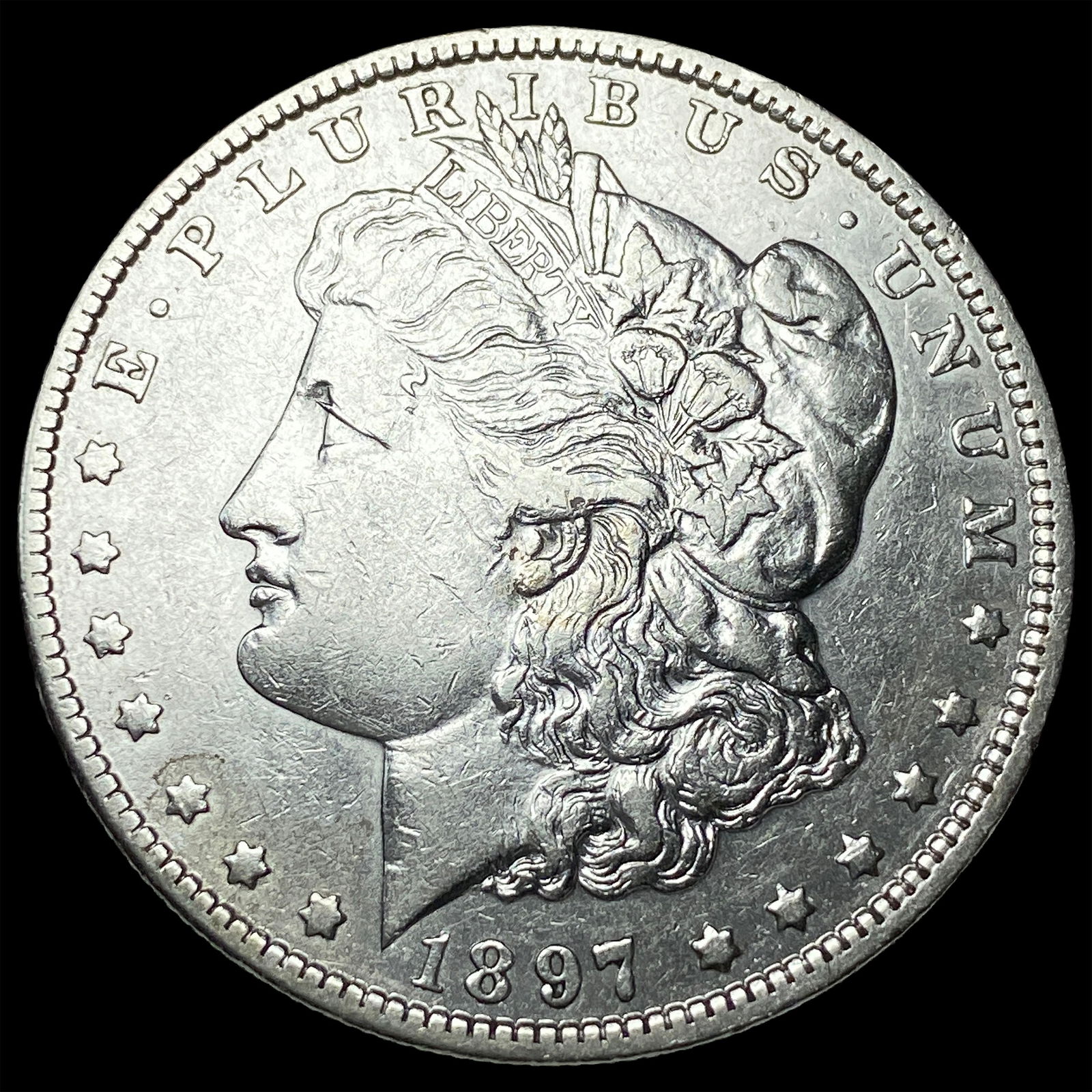 1897-O Silver Morgan Dollar CLOSELY UNCIRCULATED: 1897-O Silver Morgan Dollar CLOSELY UNCIRCULATED