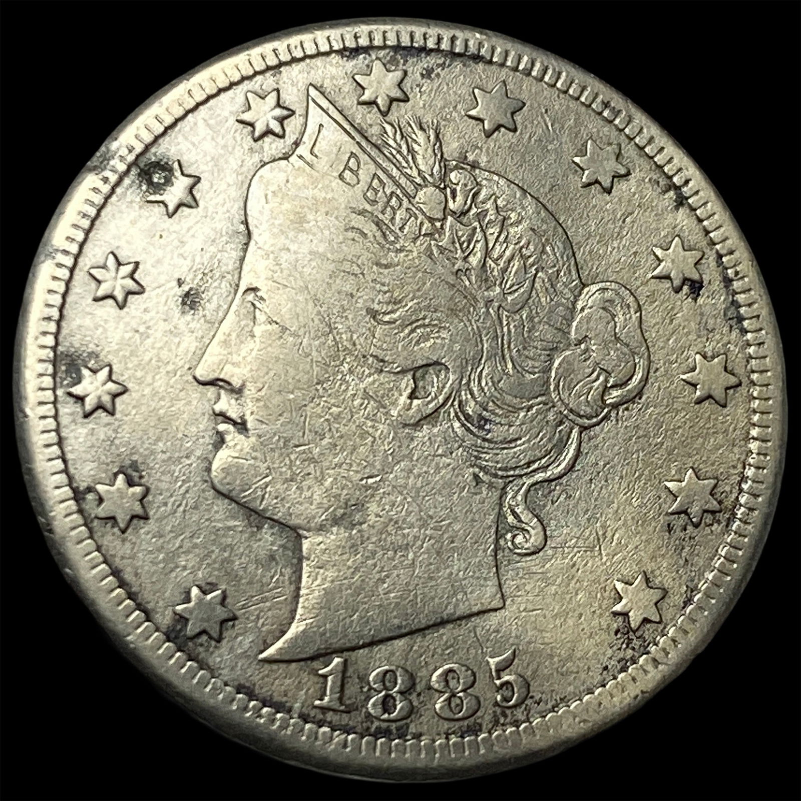 1885 Liberty Head Nickel HIGH GRADE (1 of 2)