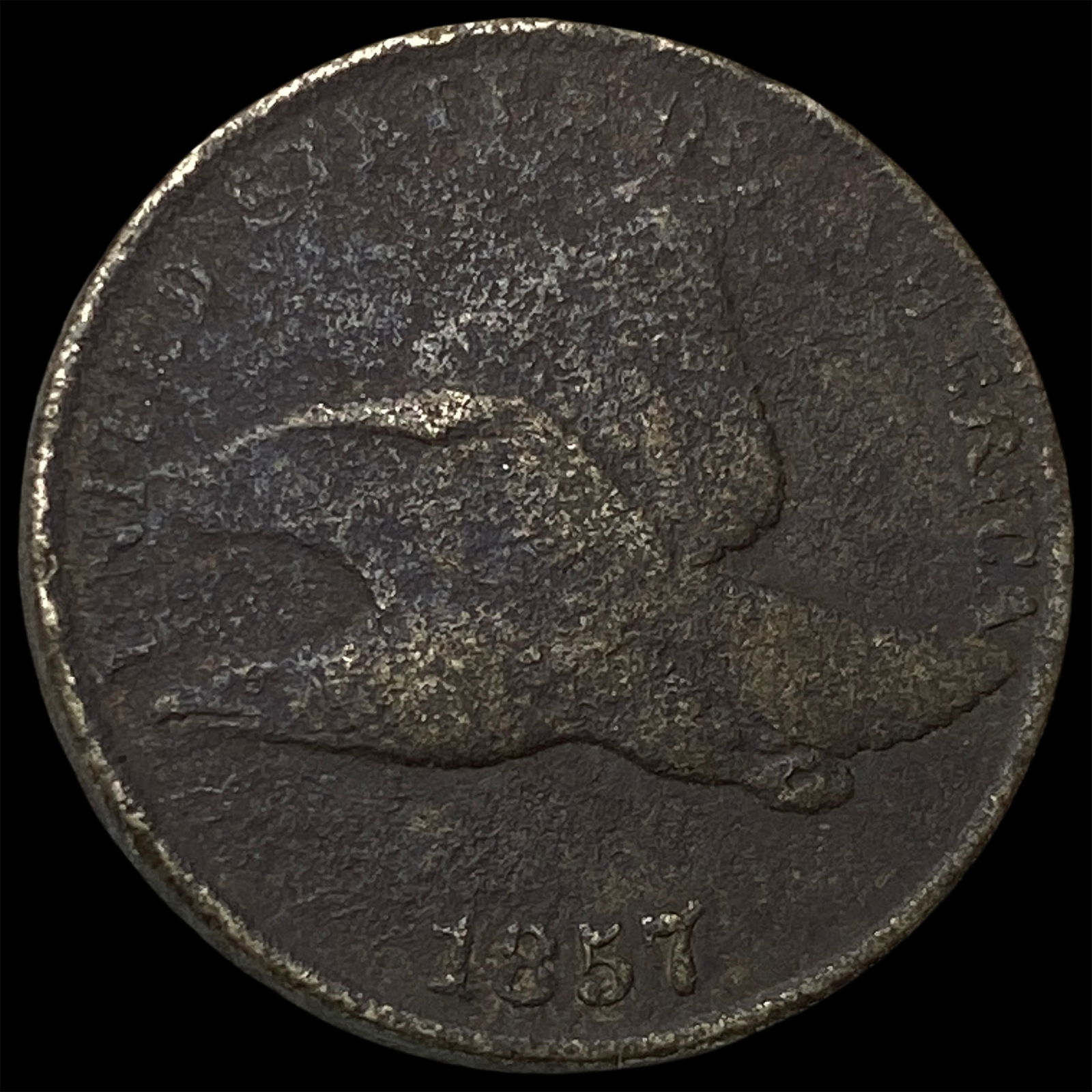 1857 Flying Eagle Cent HIGH GRADE (1 of 2)