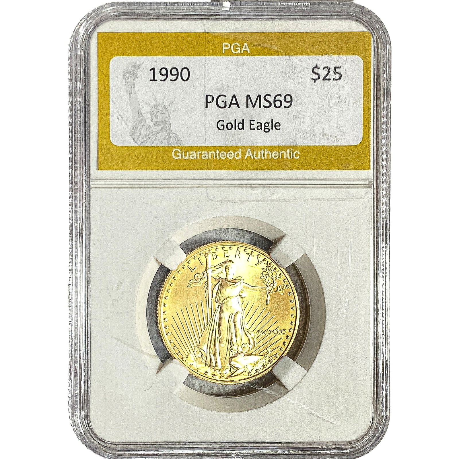 1990 1/2oz $25 Gold Eagle PGA MS69 (1 of 2)