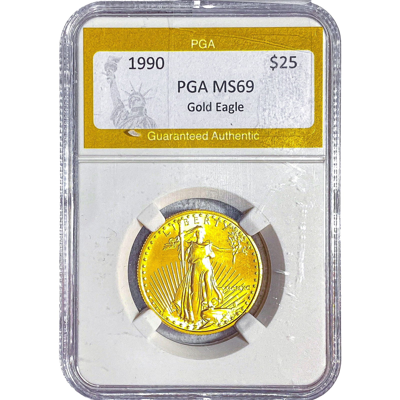 1990 1/2oz $25 Gold Eagle PGA MS69 (1 of 2)