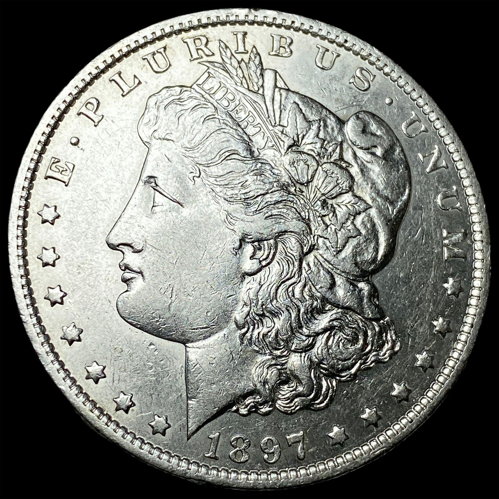 1897-O Silver Morgan Dollar CLOSELY UNCIRCULATED: 1897-O Silver Morgan Dollar CLOSELY UNCIRCULATED
