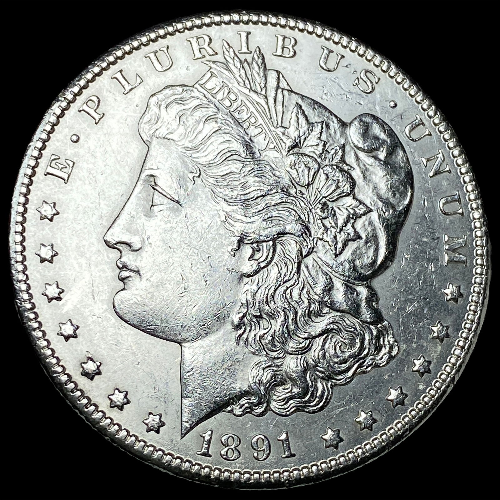 1891-CC Silver Morgan Dollar UNCIRCULATED: 1891-CC Silver Morgan Dollar UNCIRCULATED