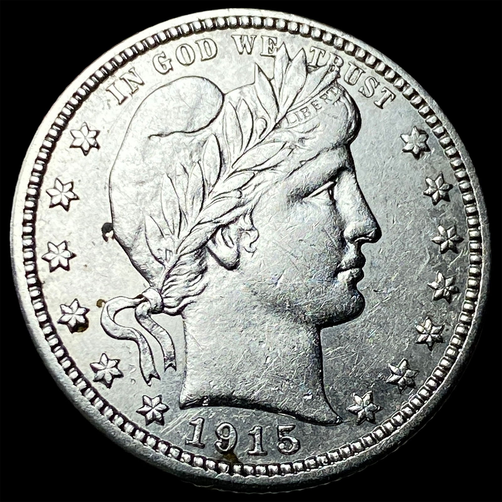1915-S Silver Barber Quarter UNCIRCULATED (1 of 2)