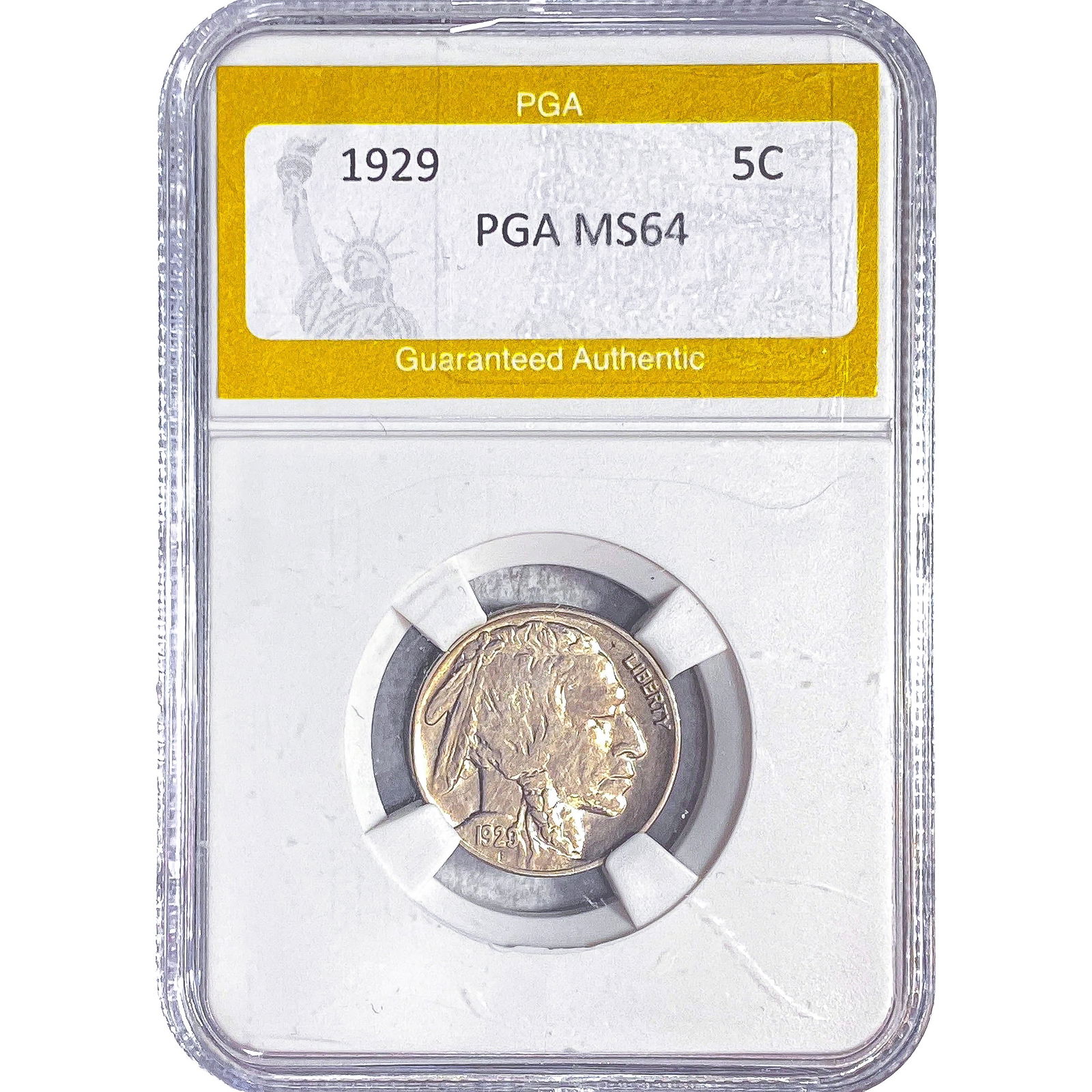 1929 Buffalo Nickel PGA MS64 (1 of 2)