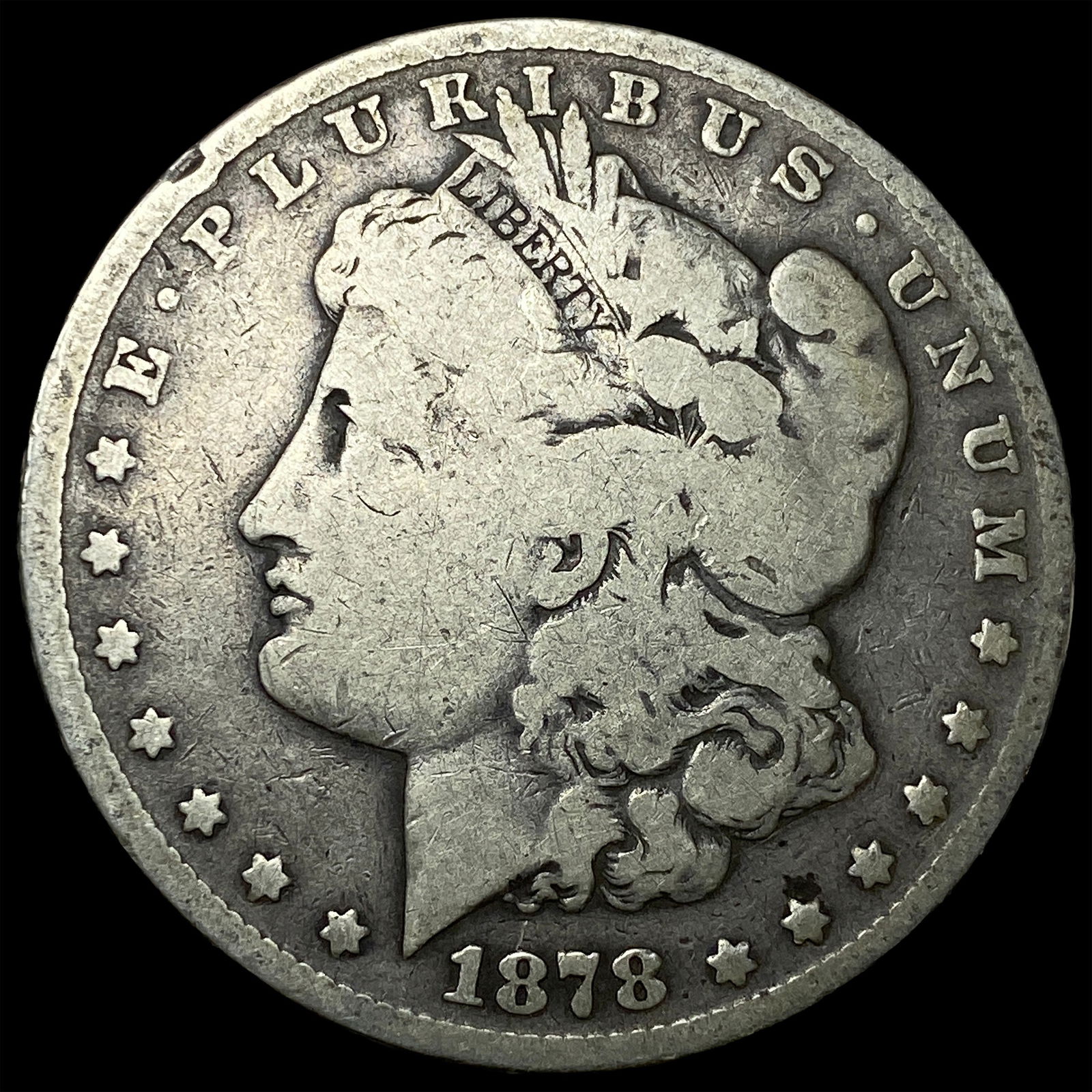 1878 Silver Morgan Dollar NICELY CIRCULATED: 1878 Silver Morgan Dollar NICELY CIRCULATED