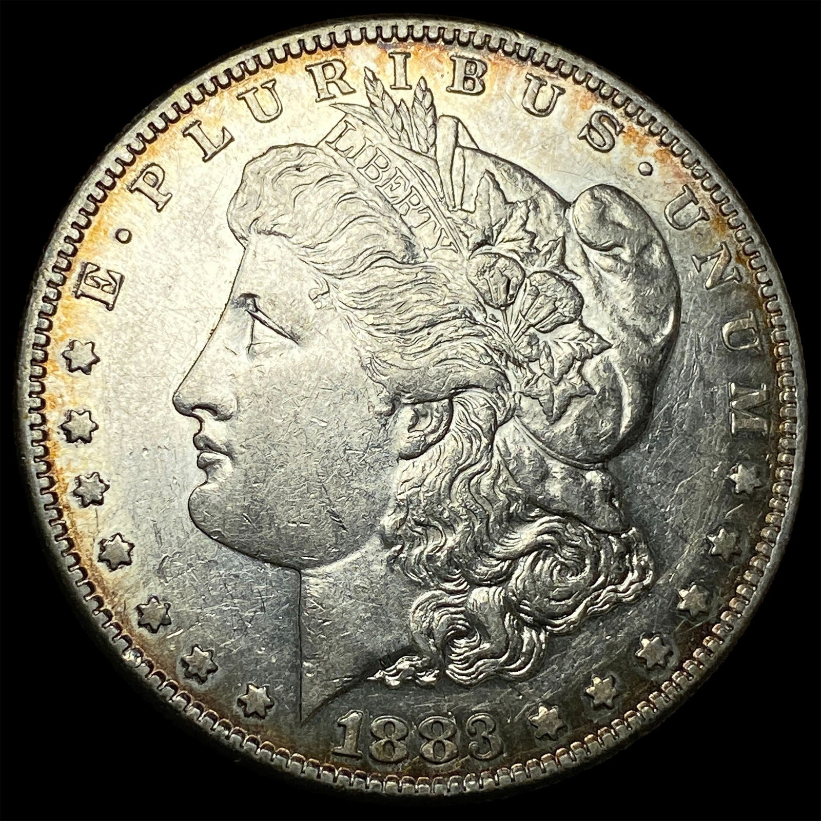 1883-S Silver Morgan Dollar CLOSELY UNCIRCULATED: 1883-S Silver Morgan Dollar CLOSELY UNCIRCULATED