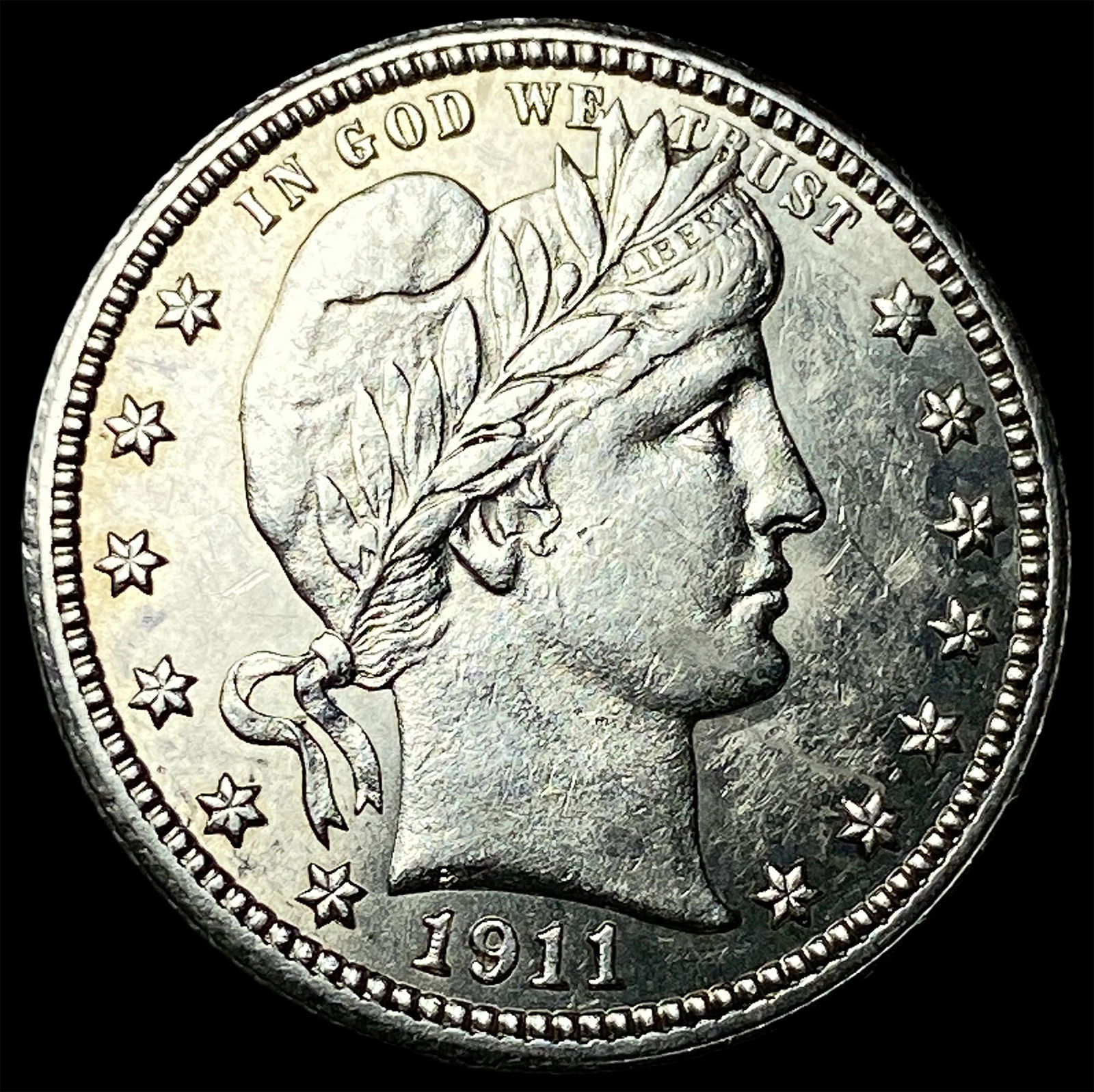 1911 Silver Barber Quarter UNCIRCULATED: 1911 Silver Barber Quarter UNCIRCULATED