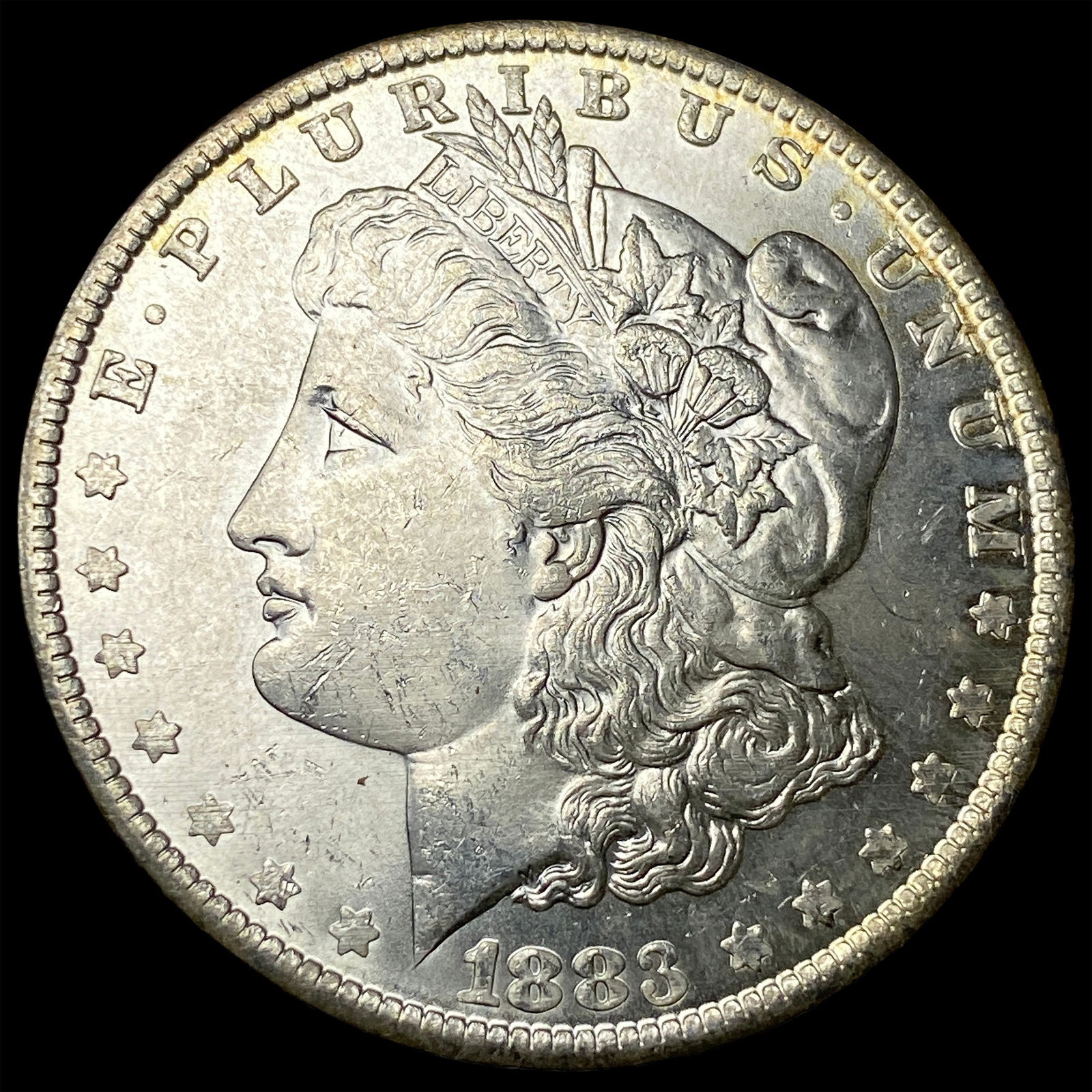 1883-O Silver Morgan Dollar CHOICE BU (1 of 2)