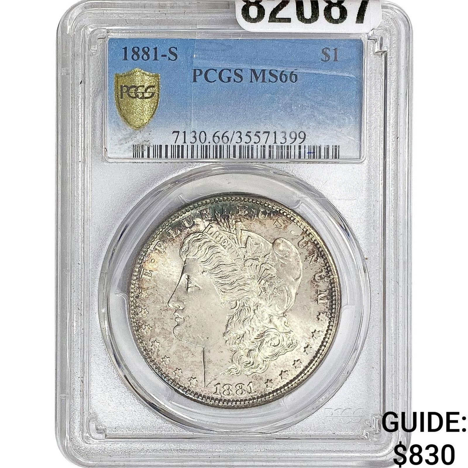 1881-S Morgan Silver Dollar PCGS MS66 (1 of 2)