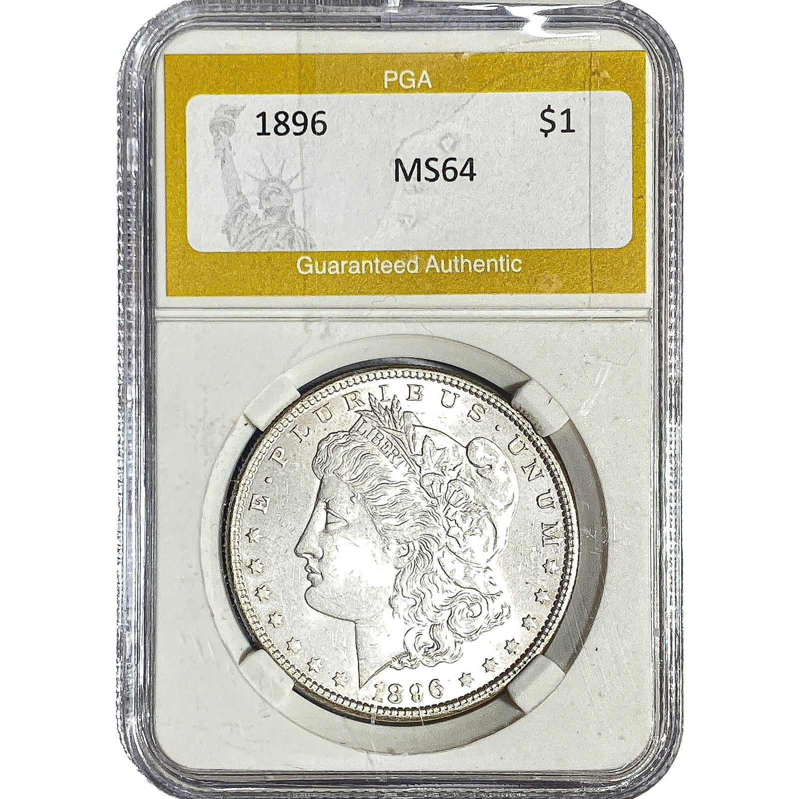 1896 Morgan Silver Dollar PGA MS64 (1 of 2)
