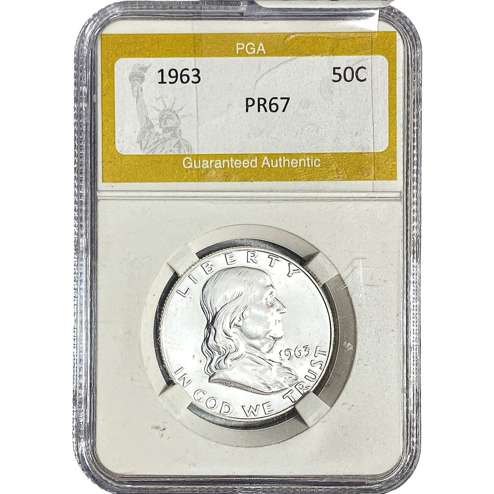 1963 Franklin Half Dollar PGA PR67 (1 of 2)