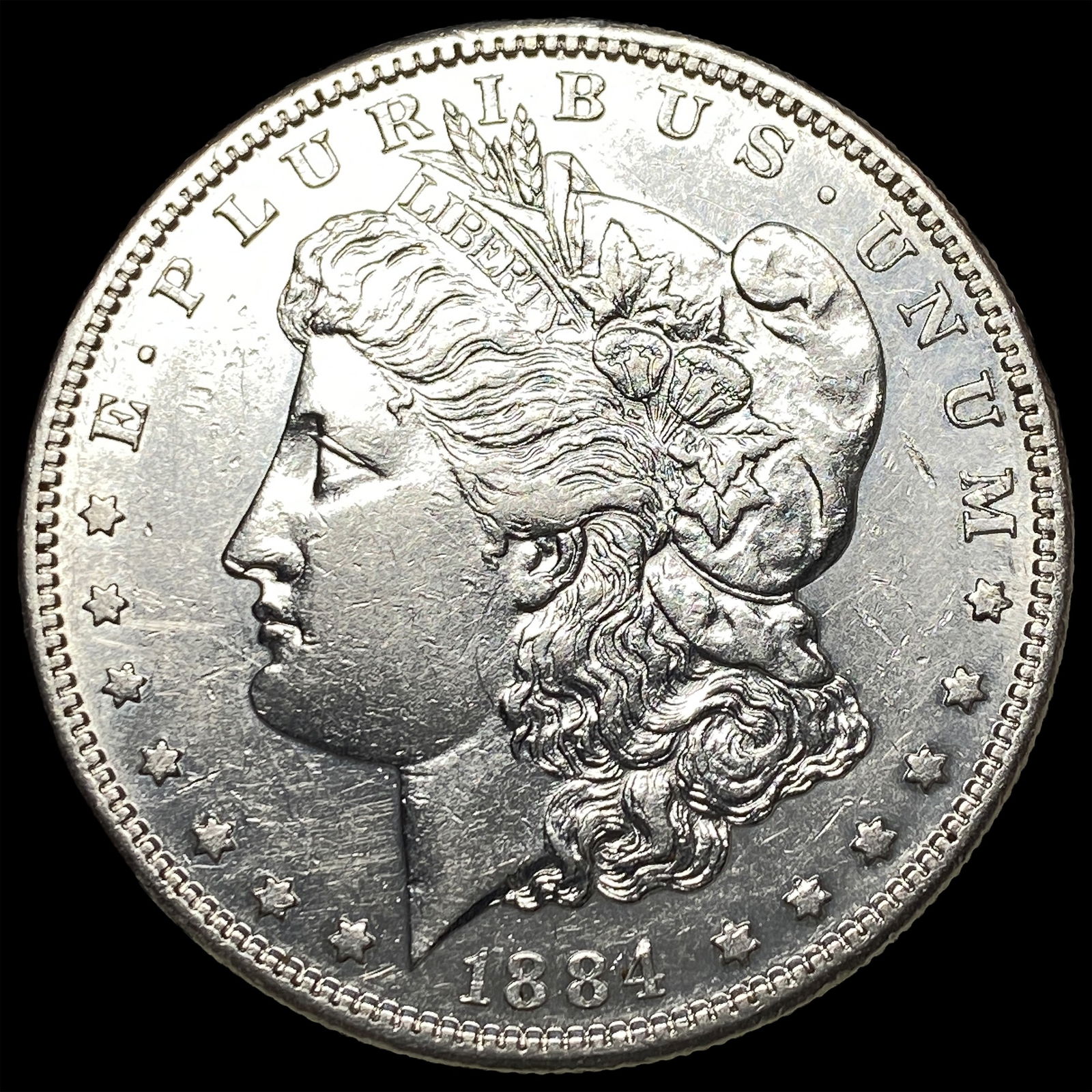 1884-O Silver Morgan Dollar CLOSELY UNCIRCULATED: 1884-O Silver Morgan Dollar CLOSELY UNCIRCULATED