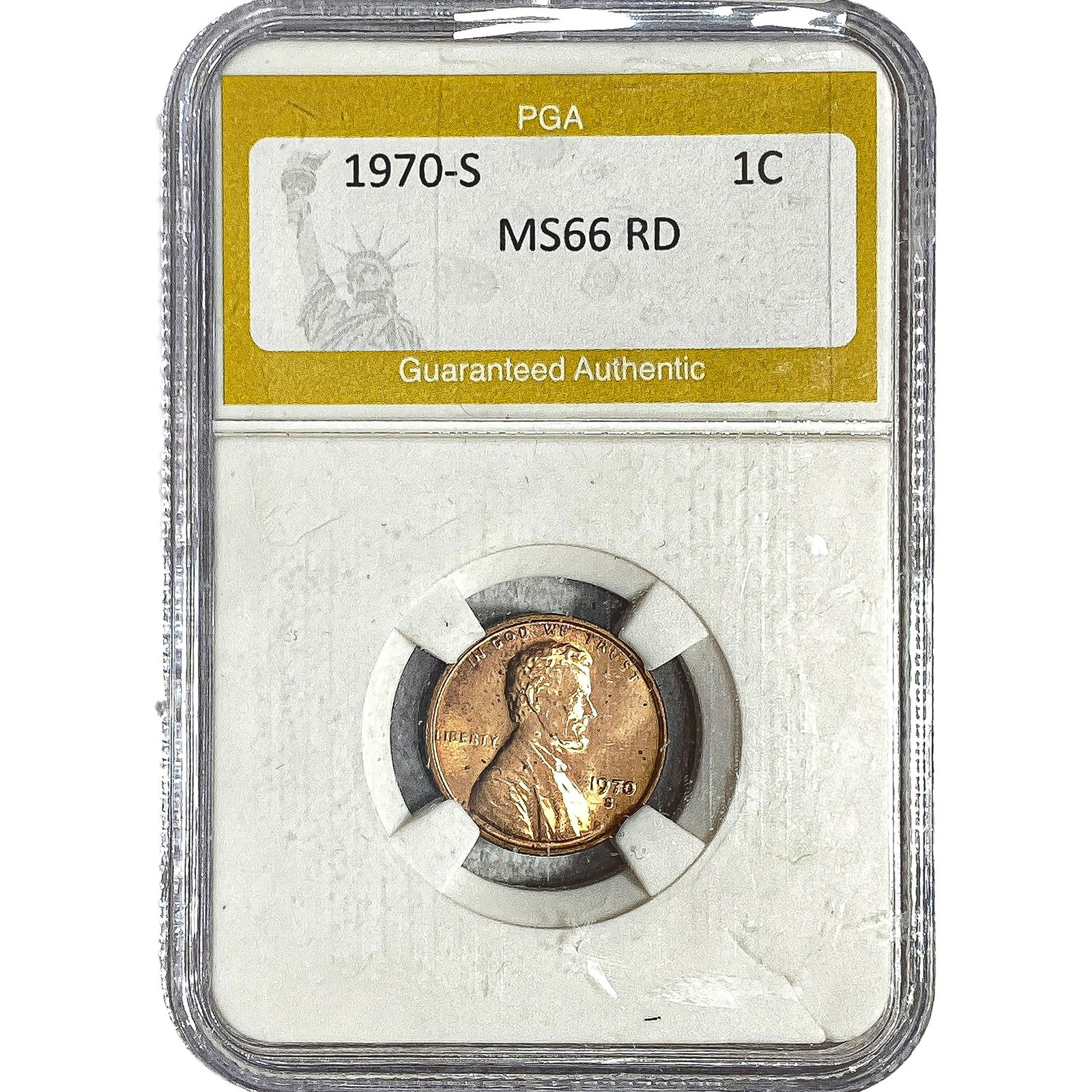 1970-S Lincoln Memorial Cent PGA MS66 RD (1 of 2)