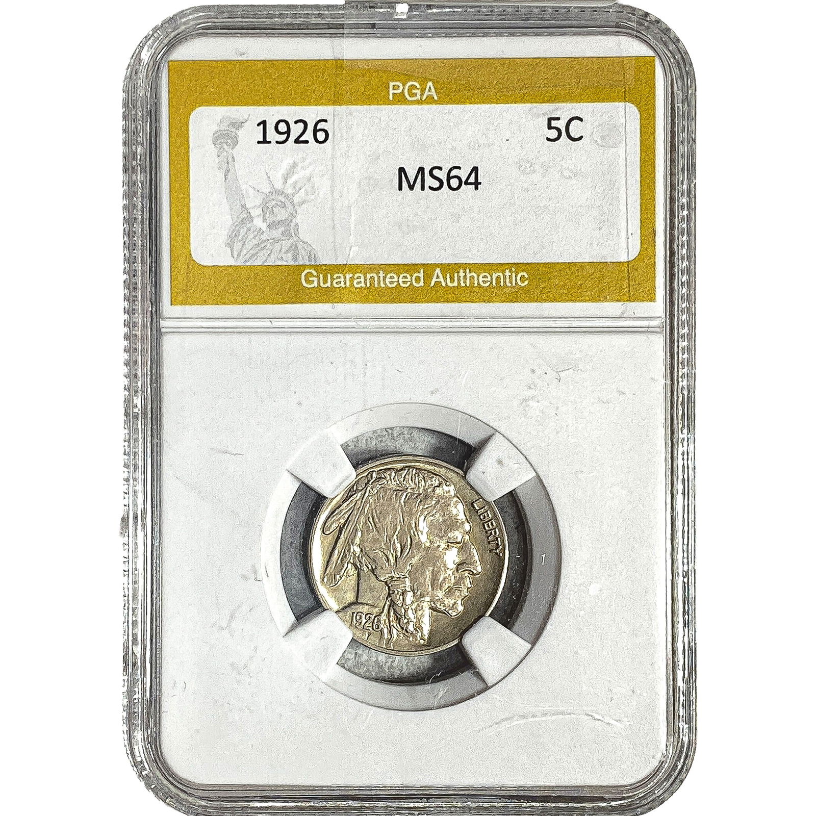 1926 Buffalo Nickel PGA MS64 (1 of 2)