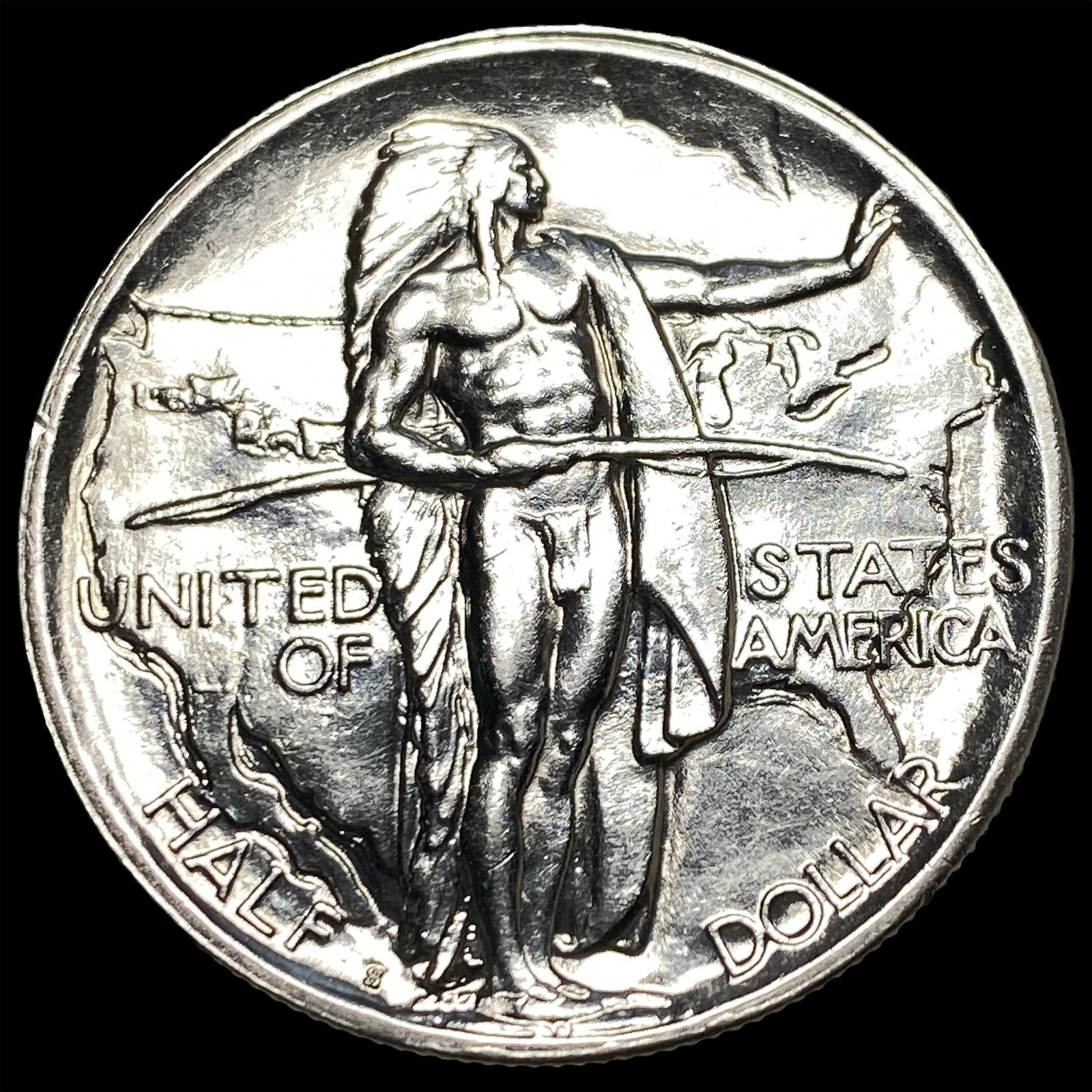 1926 Silver Half Dollar Oregon Trail Memorial UNCIRCULATED (1 of 2)