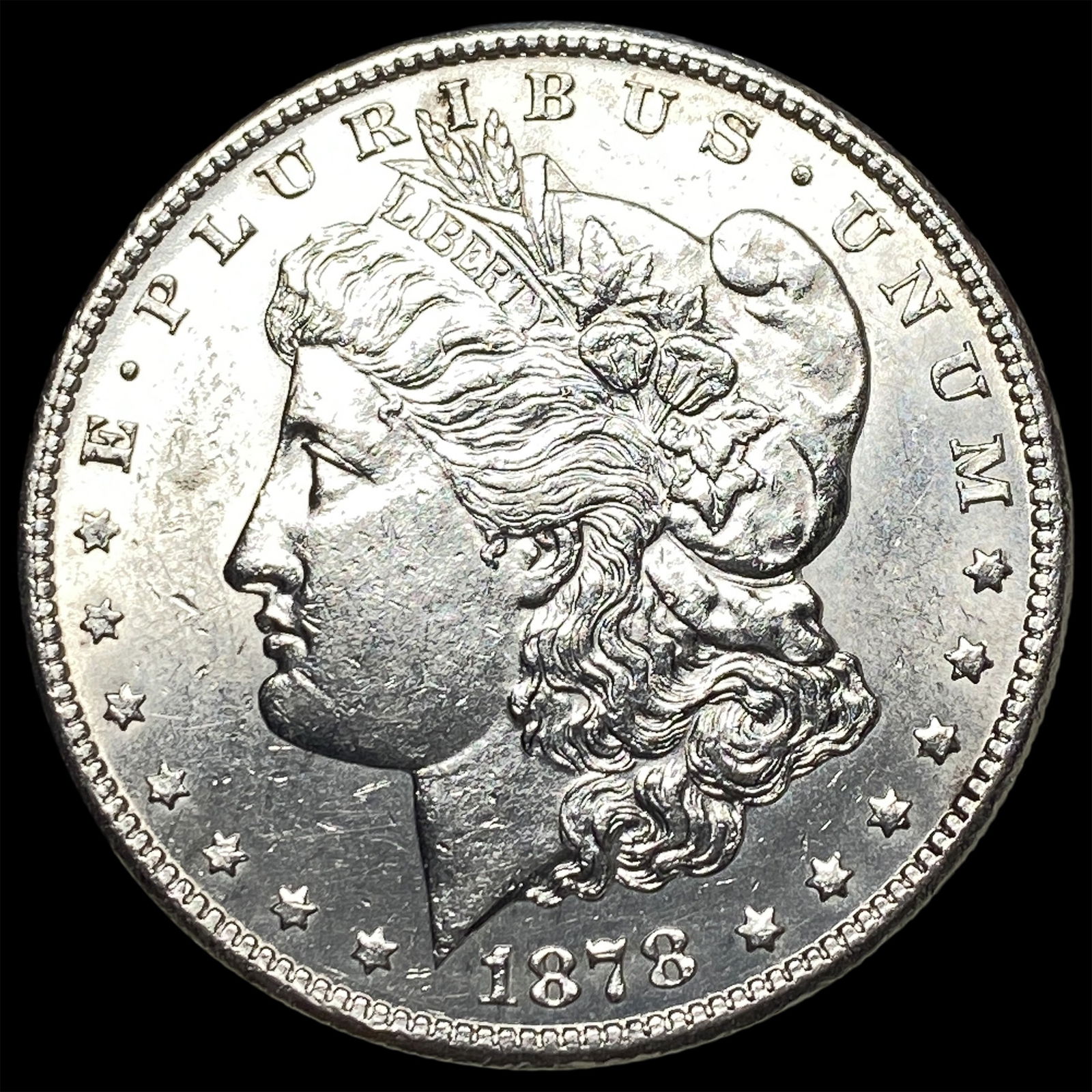 1878-S Silver Morgan Dollar UNCIRCULATED: 1878-S Silver Morgan Dollar UNCIRCULATED