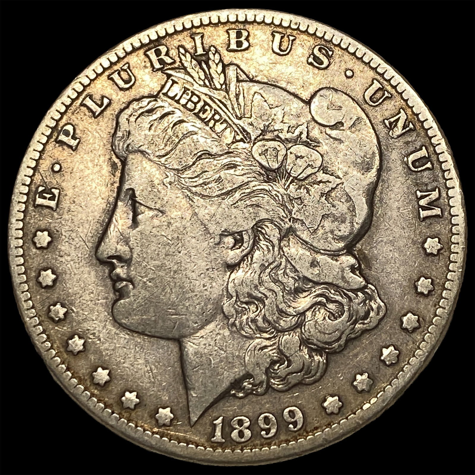 1899 Morgan Silver Dollar ABOUT UNCIRCULATED (1 of 2)