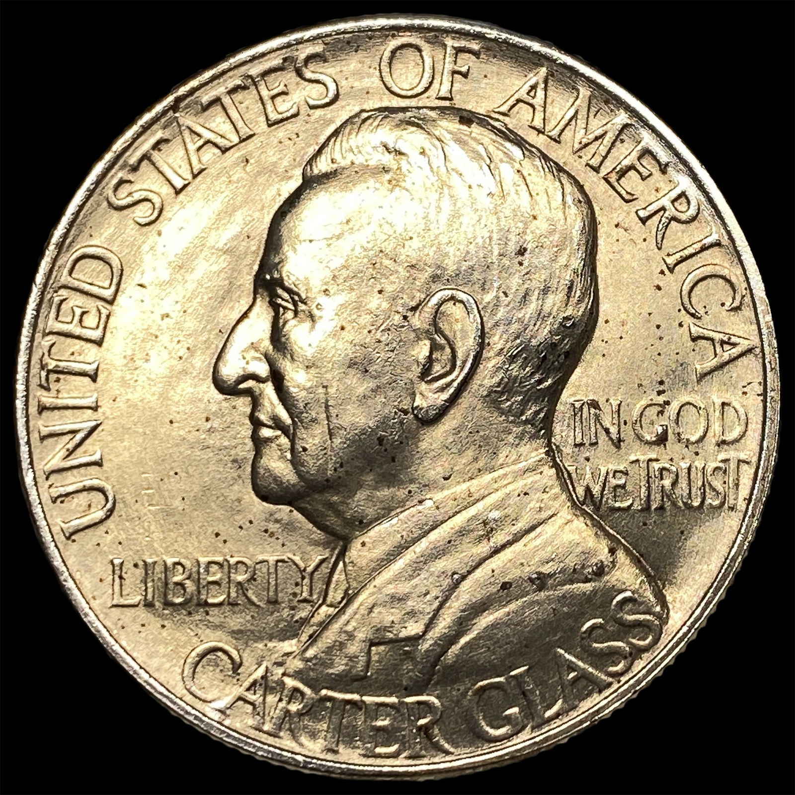 1936 Silver Lynchburg Sesquicentennial Half Dollar UNCIRCULATED: 1936 Silver Lynchburg Sesquicentennial Half Dollar UNCIRCULATED