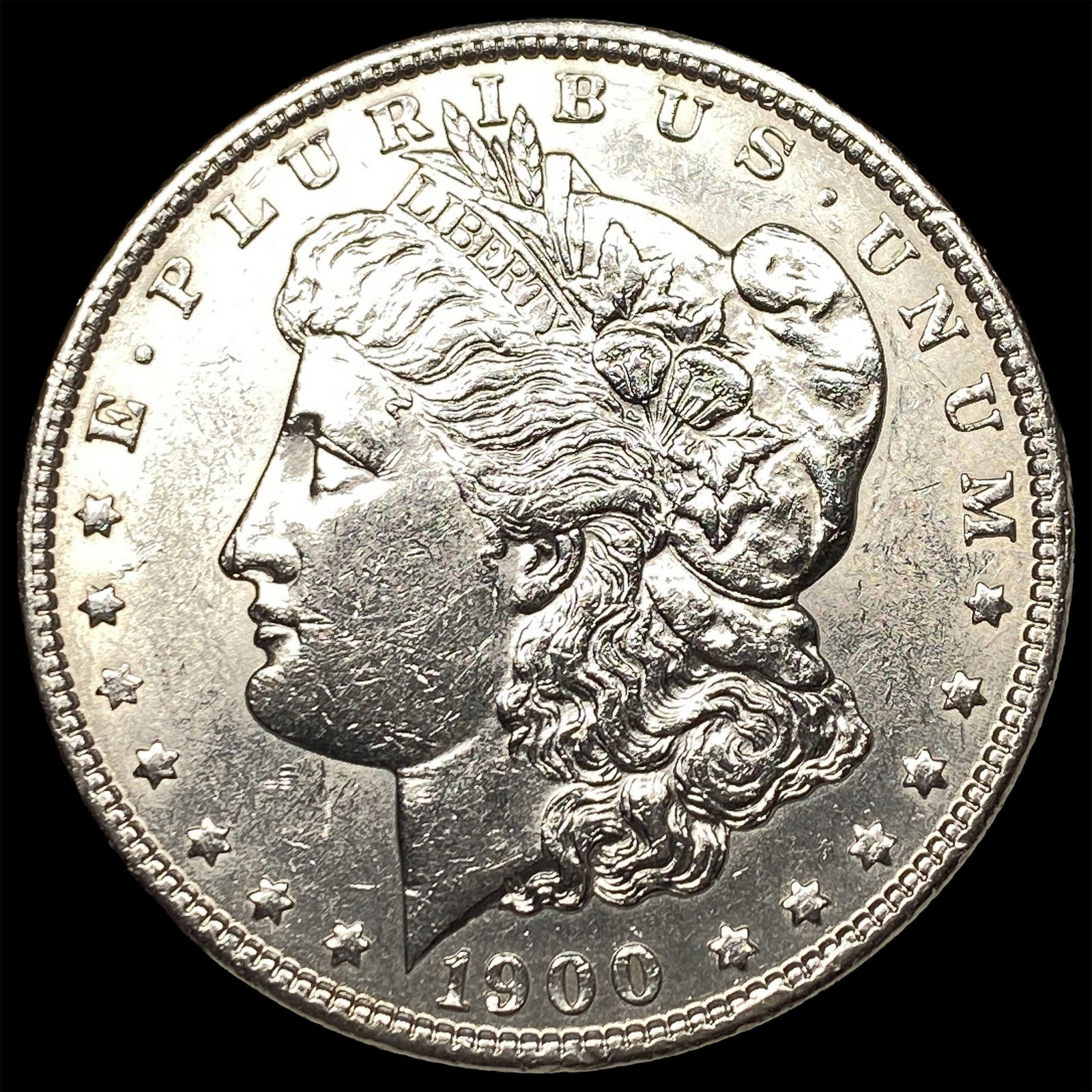 1900 Morgan Silver Dollar CLOSELY UNCIRCULATED: 1900 Morgan Silver Dollar CLOSELY UNCIRCULATED
