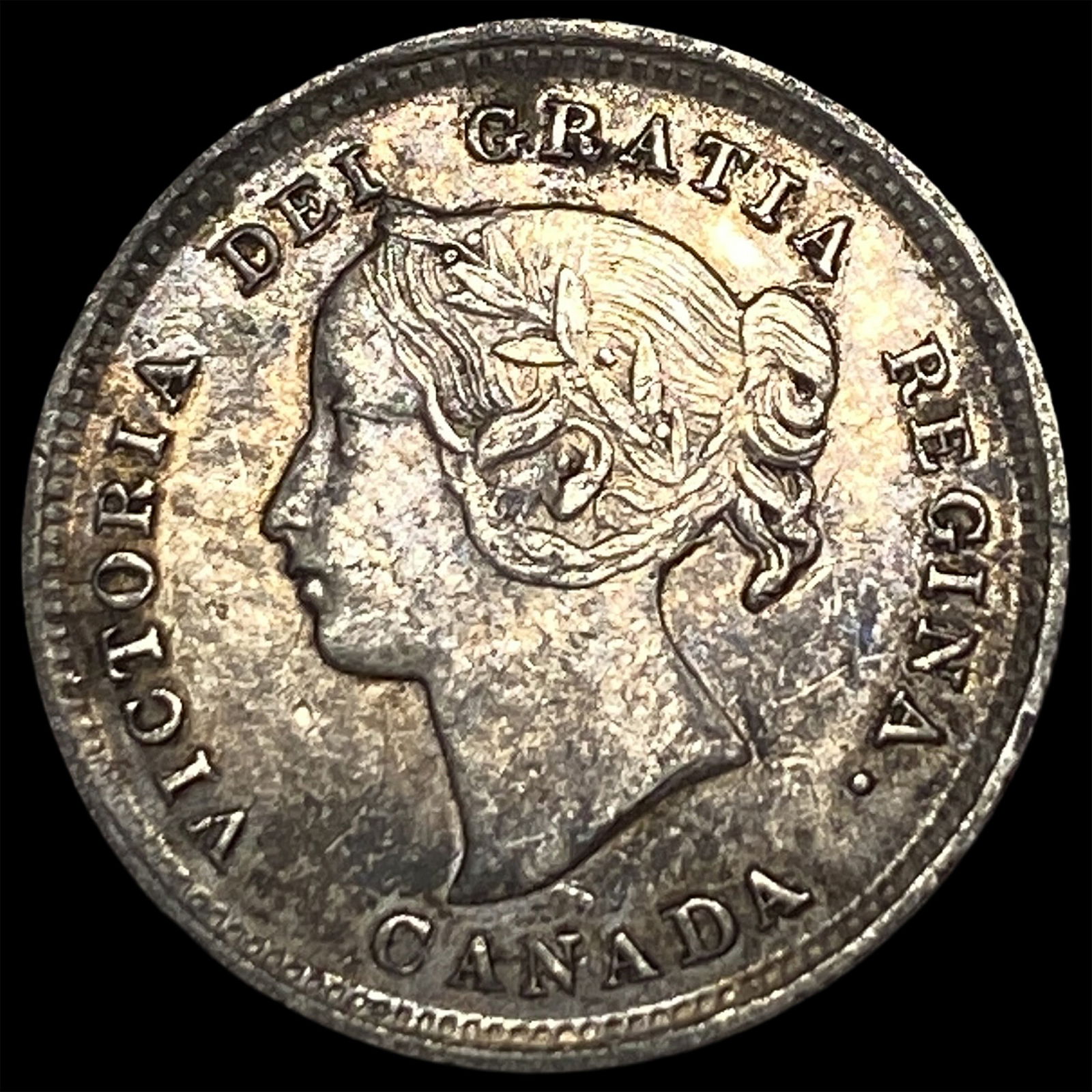 1892 Canada Silver 5 Cents NEARLY UNCIRCULATED (1 of 2)
