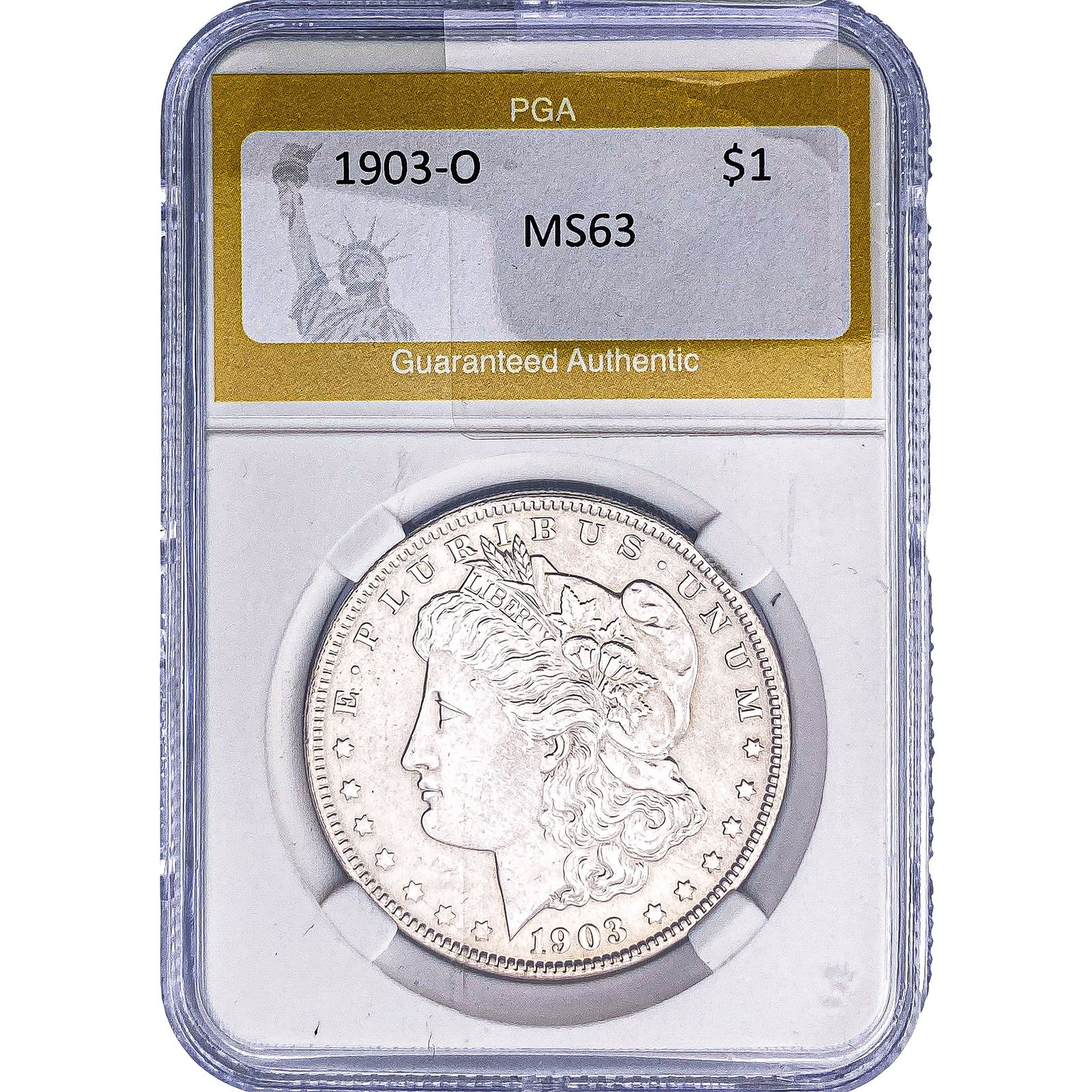 1903-O Morgan Silver Dollar PGA MS63 (1 of 2)