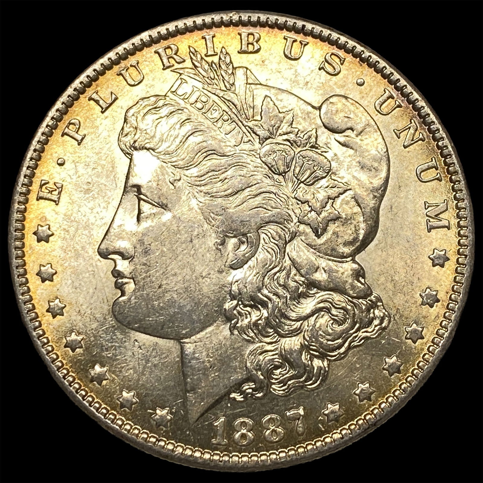 1887-O Silver Morgan Dollar CHOICE AU: 1887-O Silver Morgan Dollar CHOICE AU