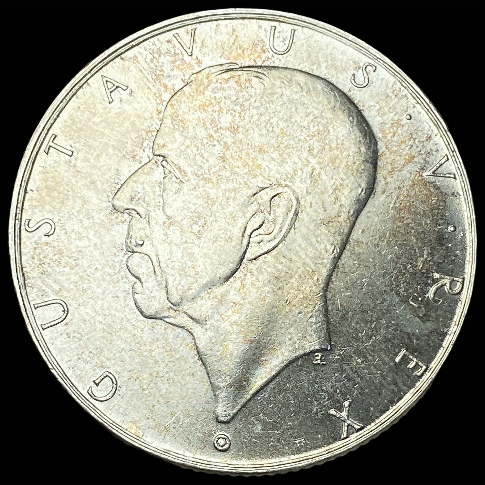 1938 Sweden Silver 2 Kroner UNCIRCULATED: 1938 Sweden Silver 2 Kroner UNCIRCULATED