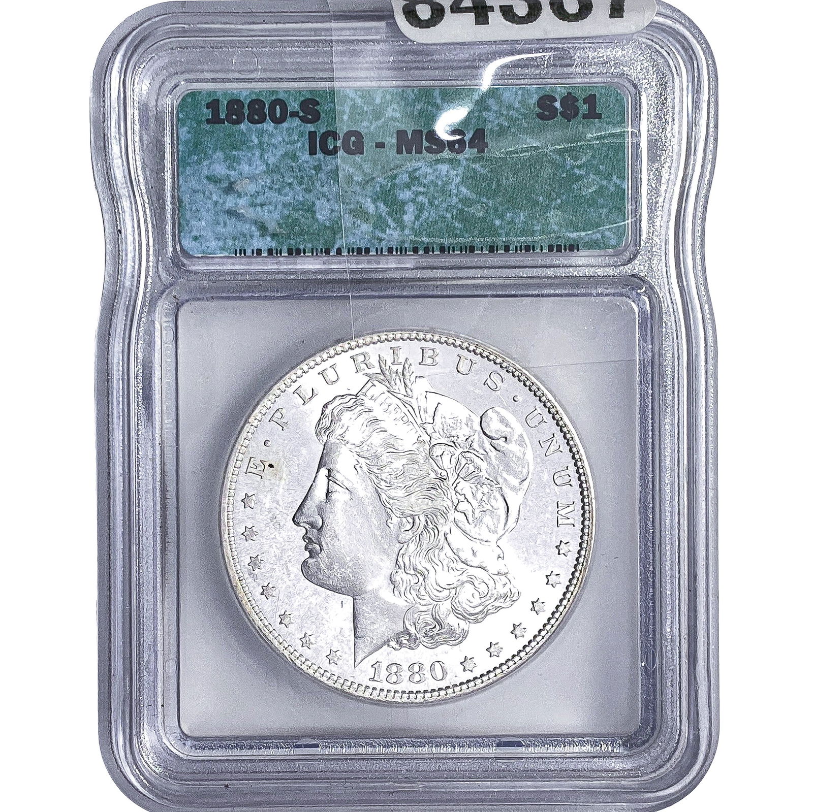 1880-S Morgan Silver Dollar ICG MS64 (1 of 2)