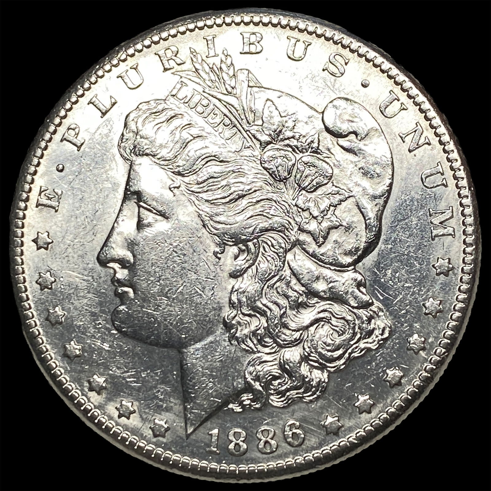 1886-S Silver Morgan Dollar UNCIRCULATED: 1886-S Silver Morgan Dollar UNCIRCULATED