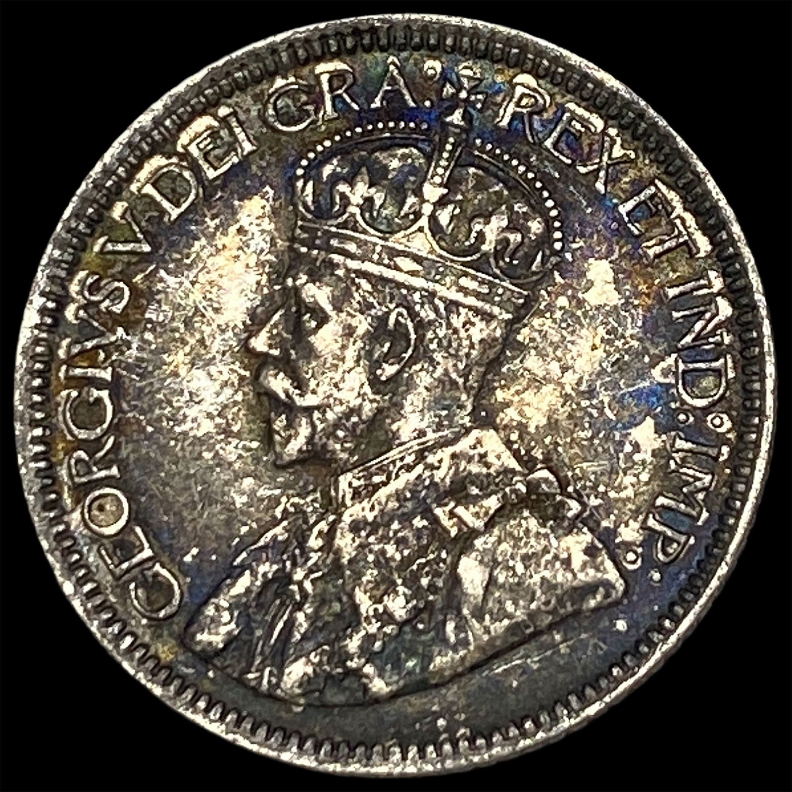 1931 Canada Silver 10 Cents NEARLY UNCIRCULATED: 1931 Canada Silver 10 Cents NEARLY UNCIRCULATED