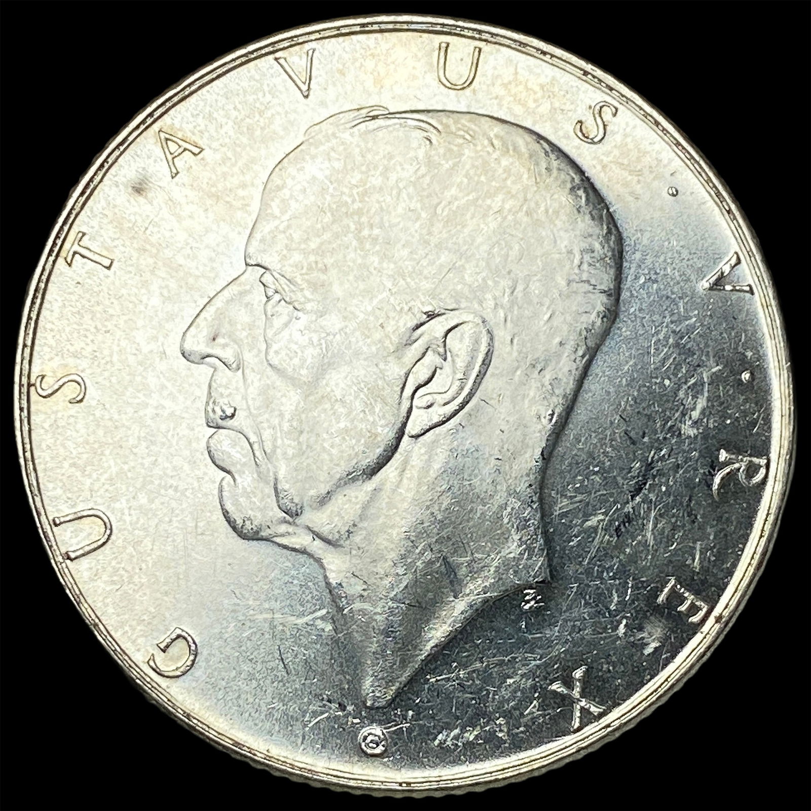 1938 Sweden Silver 2 Kroner UNCIRCULATED: 1938 Sweden Silver 2 Kroner UNCIRCULATED
