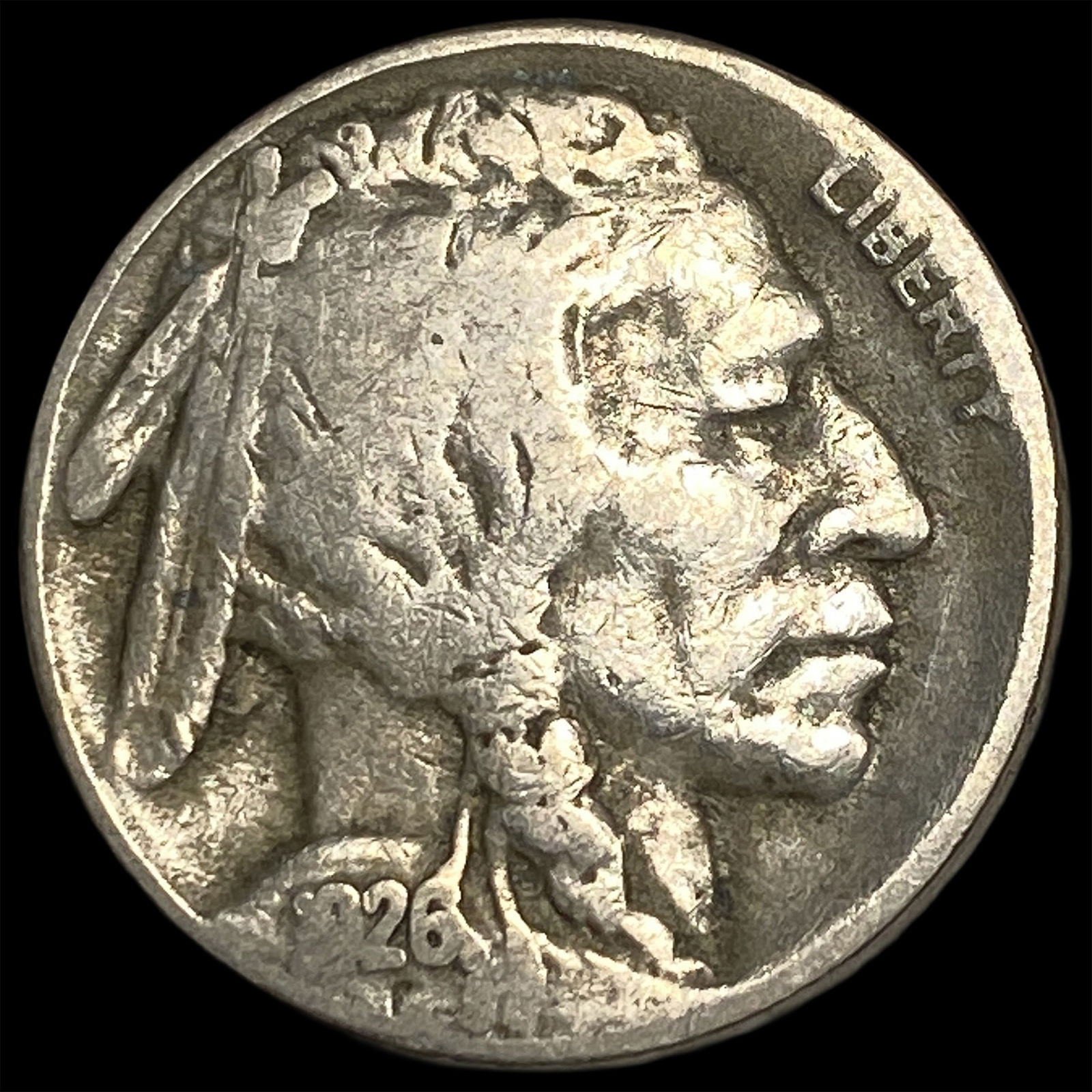 1926-S Buffalo Nickel LIGHTLY CIRCULATED: 1926-S Buffalo Nickel LIGHTLY CIRCULATED