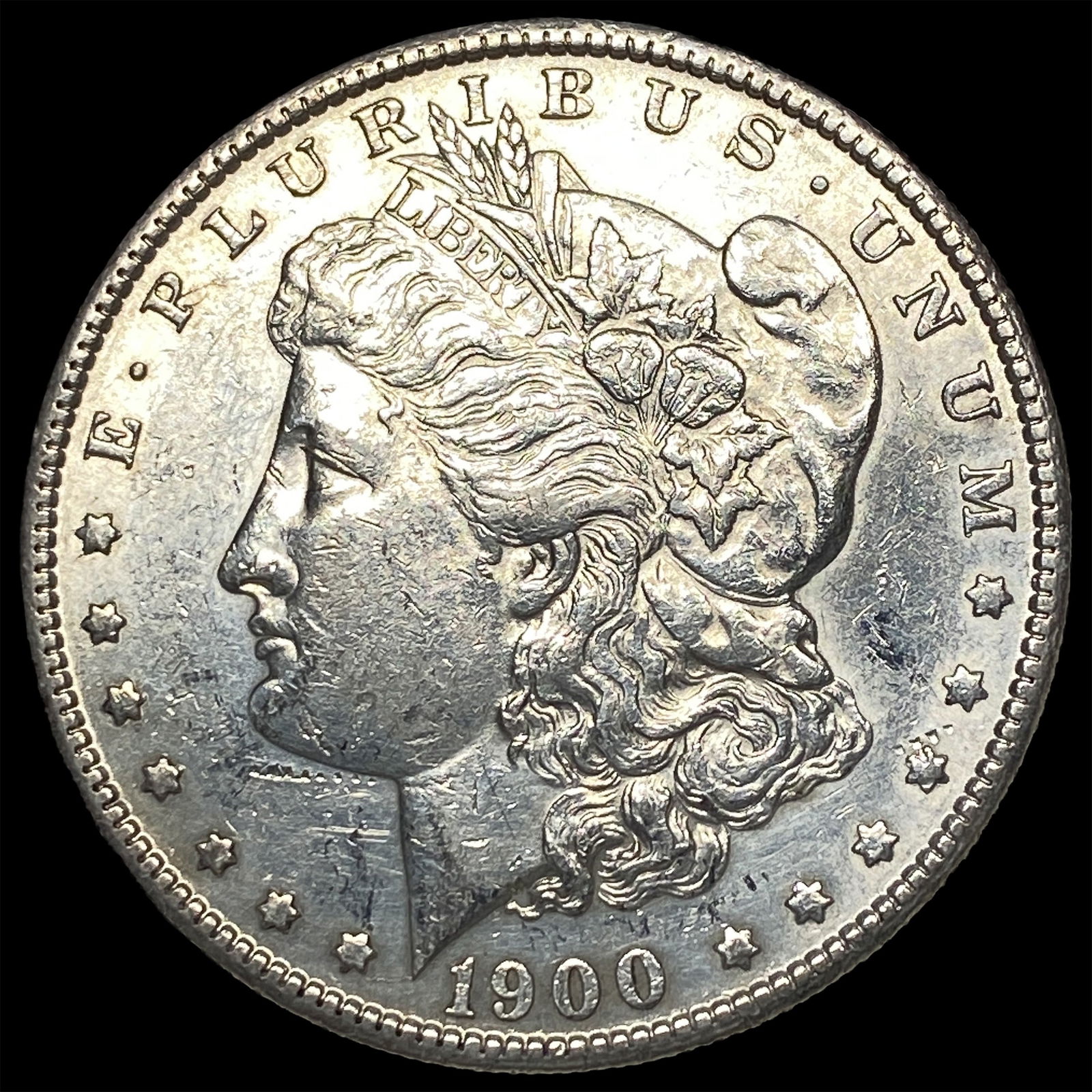 1900-S Silver Morgan Dollar CLOSELY UNCIRCULATED: 1900-S Silver Morgan Dollar CLOSELY UNCIRCULATED