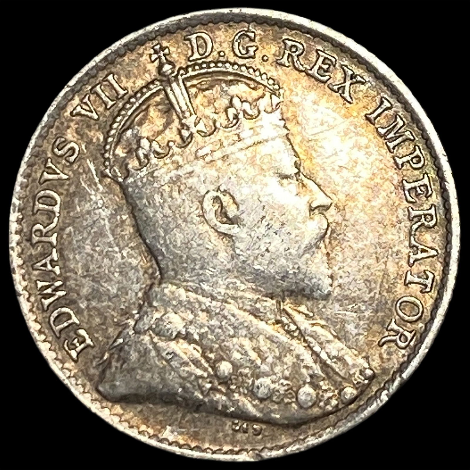 1909 Canada Silver 5 Cents CLOSELY UNCIRCULATED: 1909 Canada Silver 5 Cents CLOSELY UNCIRCULATED