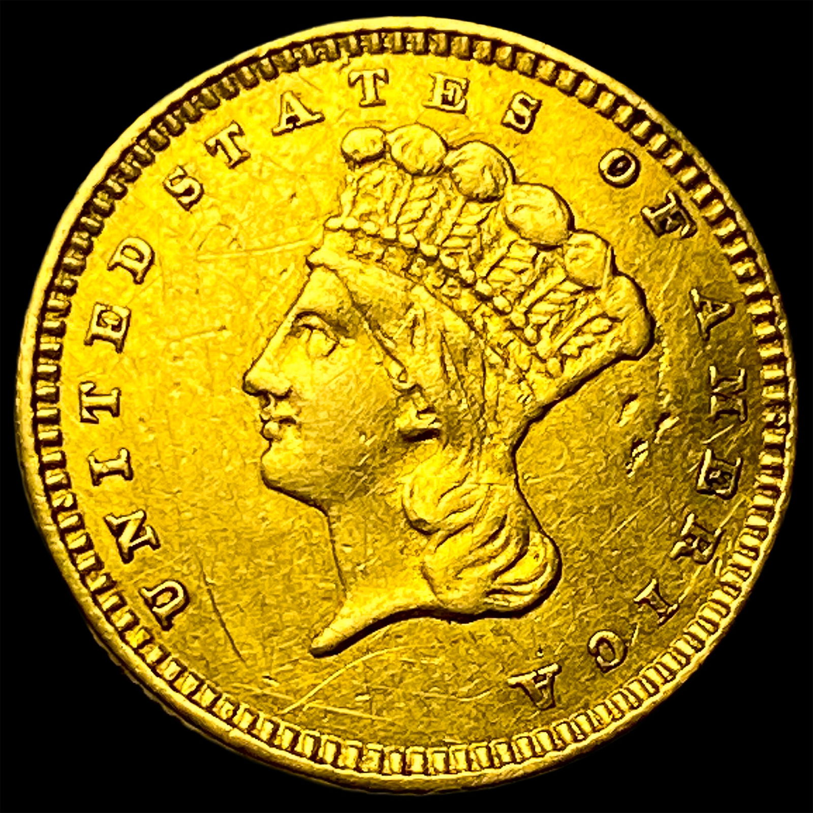 1859 Gold $1 Indian Head HIGH GRADE: 1859 Gold $1 Indian Head HIGH GRADE
