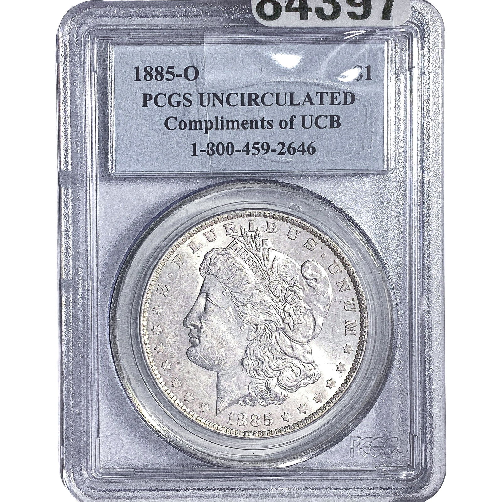 1885-O Morgan Silver Dollar PCGS (1 of 2)