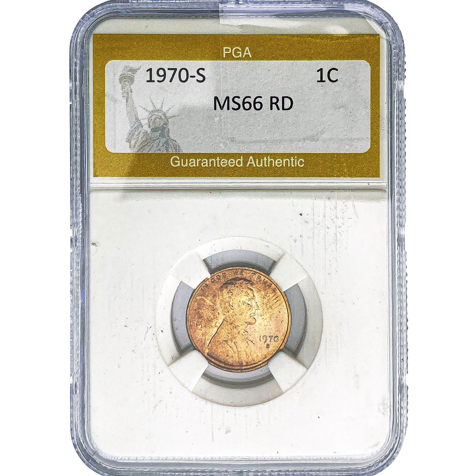 1970-S Lincoln Memorial Cent PGA MS66 RD: 1970-S Lincoln Memorial Cent PGA MS66 RD