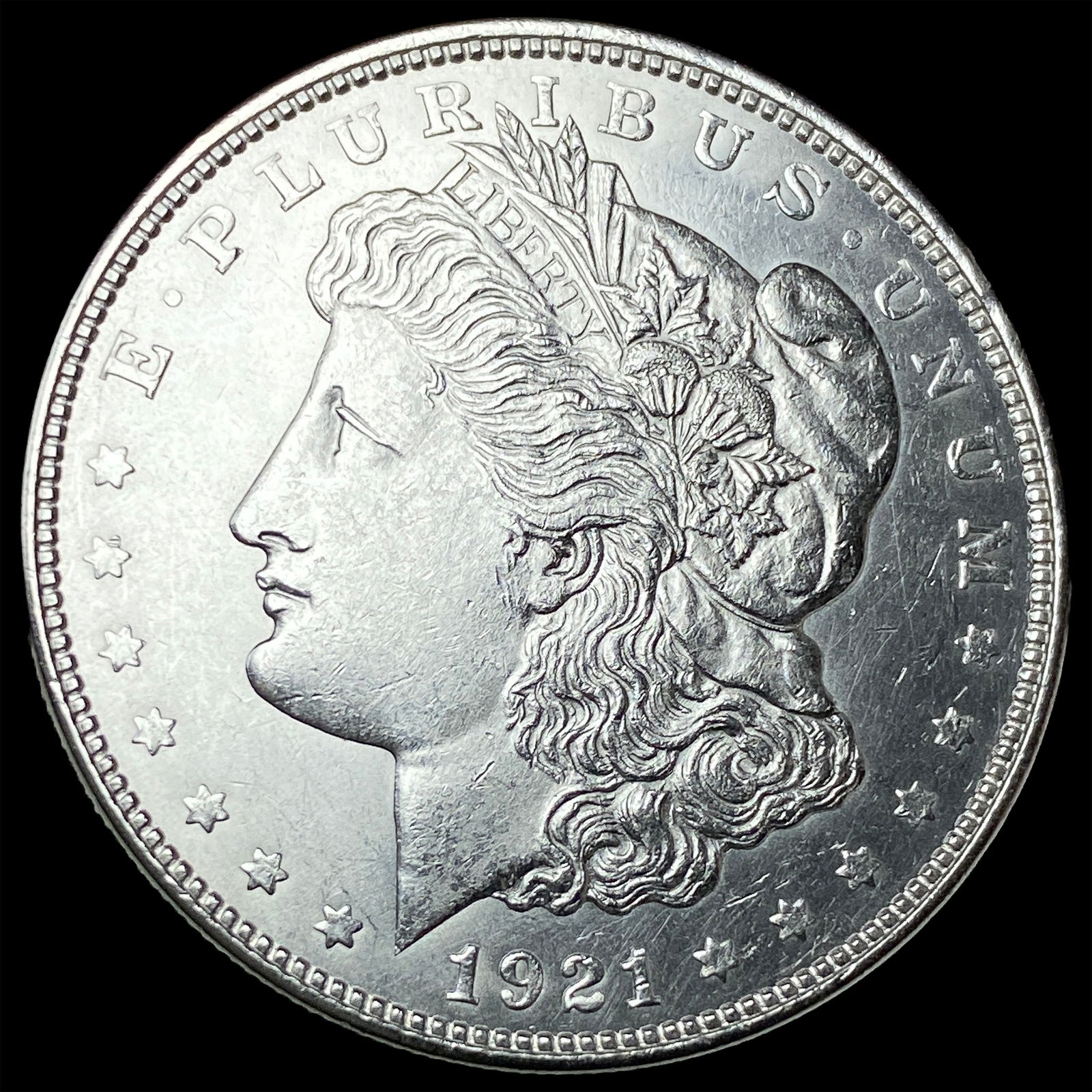 1921-D Silver Morgan Dollar UNCIRCULATED: 1921-D Silver Morgan Dollar UNCIRCULATED