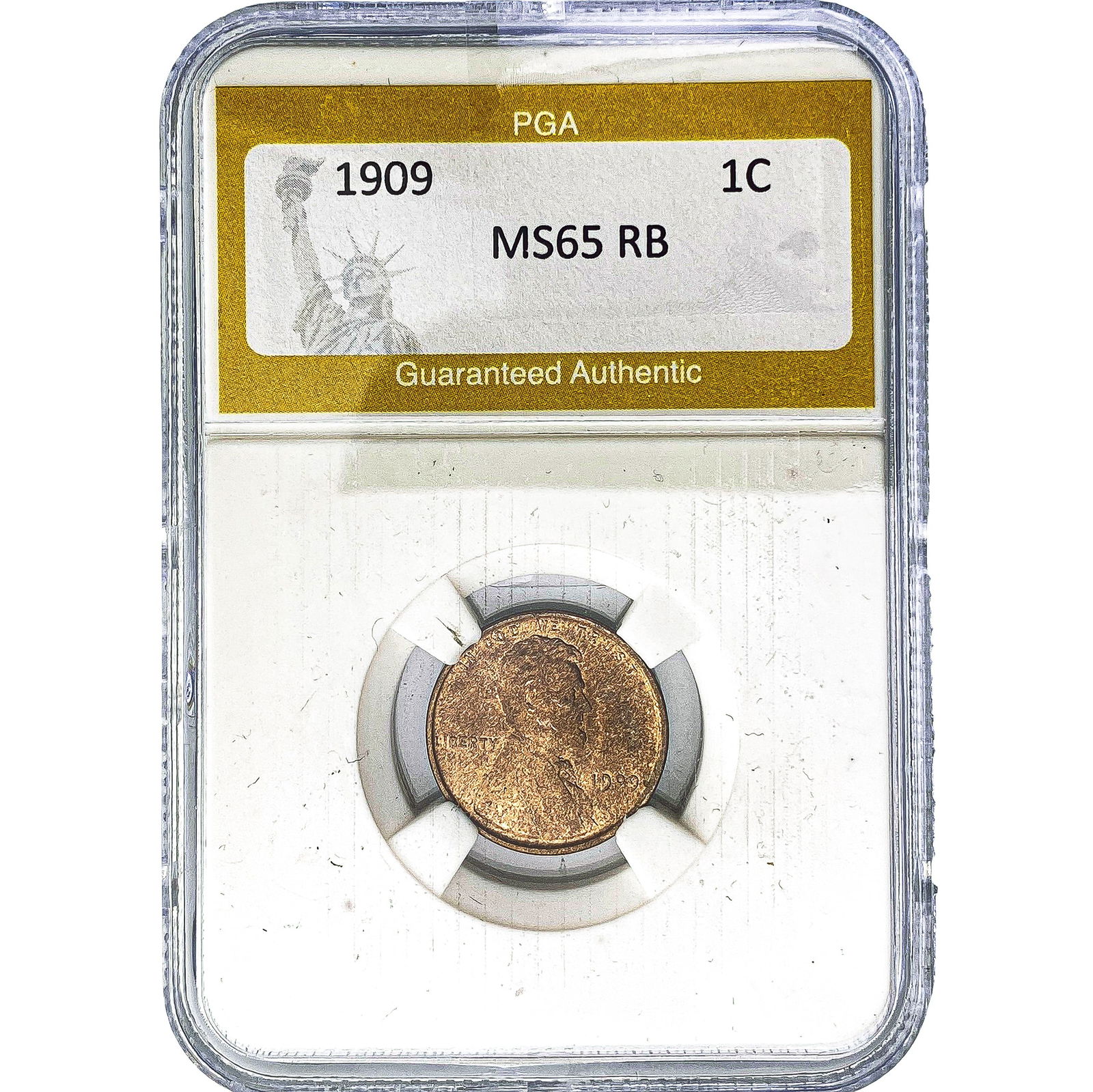 1909 Wheat Cent PGA MS65 RB (1 of 2)