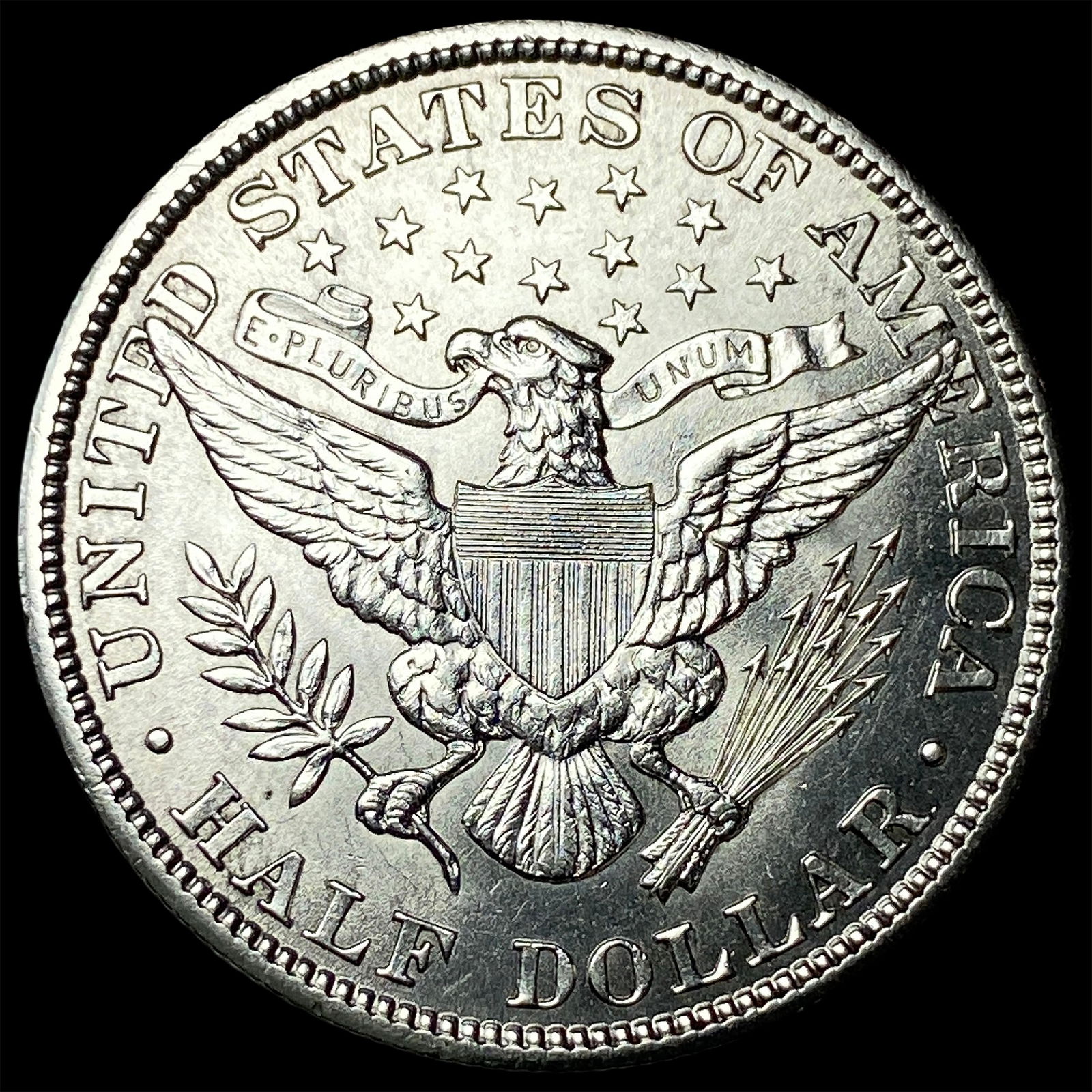 1906 Barber Half Dollar CLOSELY UNCIRCULATED - 2