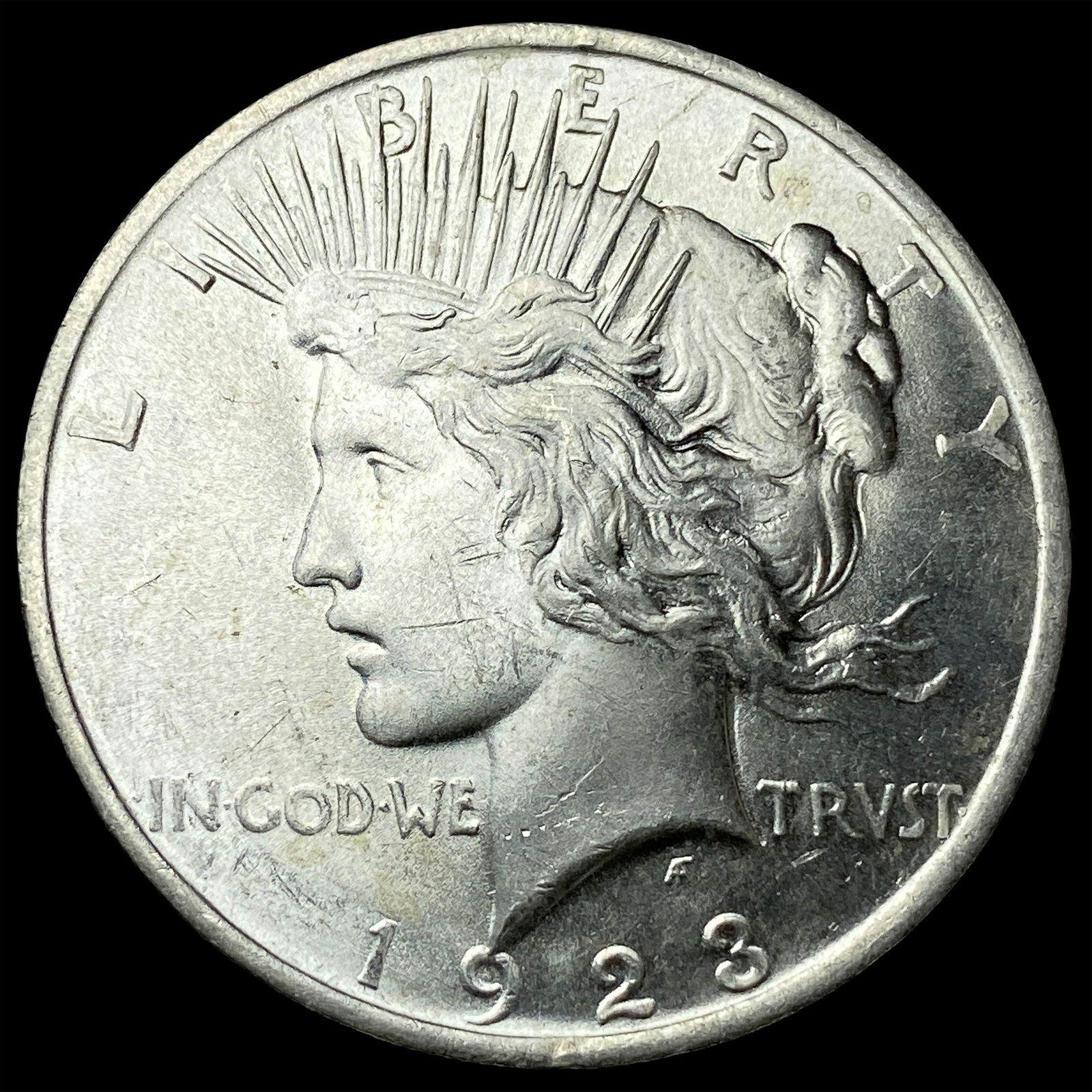 1923 Peace Silver Dollar CHOICE BU: 1923 Peace Silver Dollar CHOICE BU