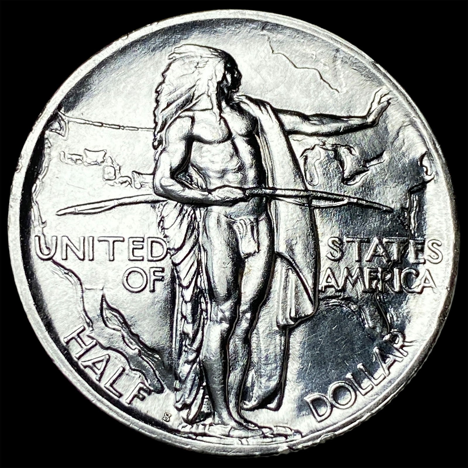 1926 Silver Oregon Trail Memorial Half Dollar UNCIRCULATED (1 of 2)