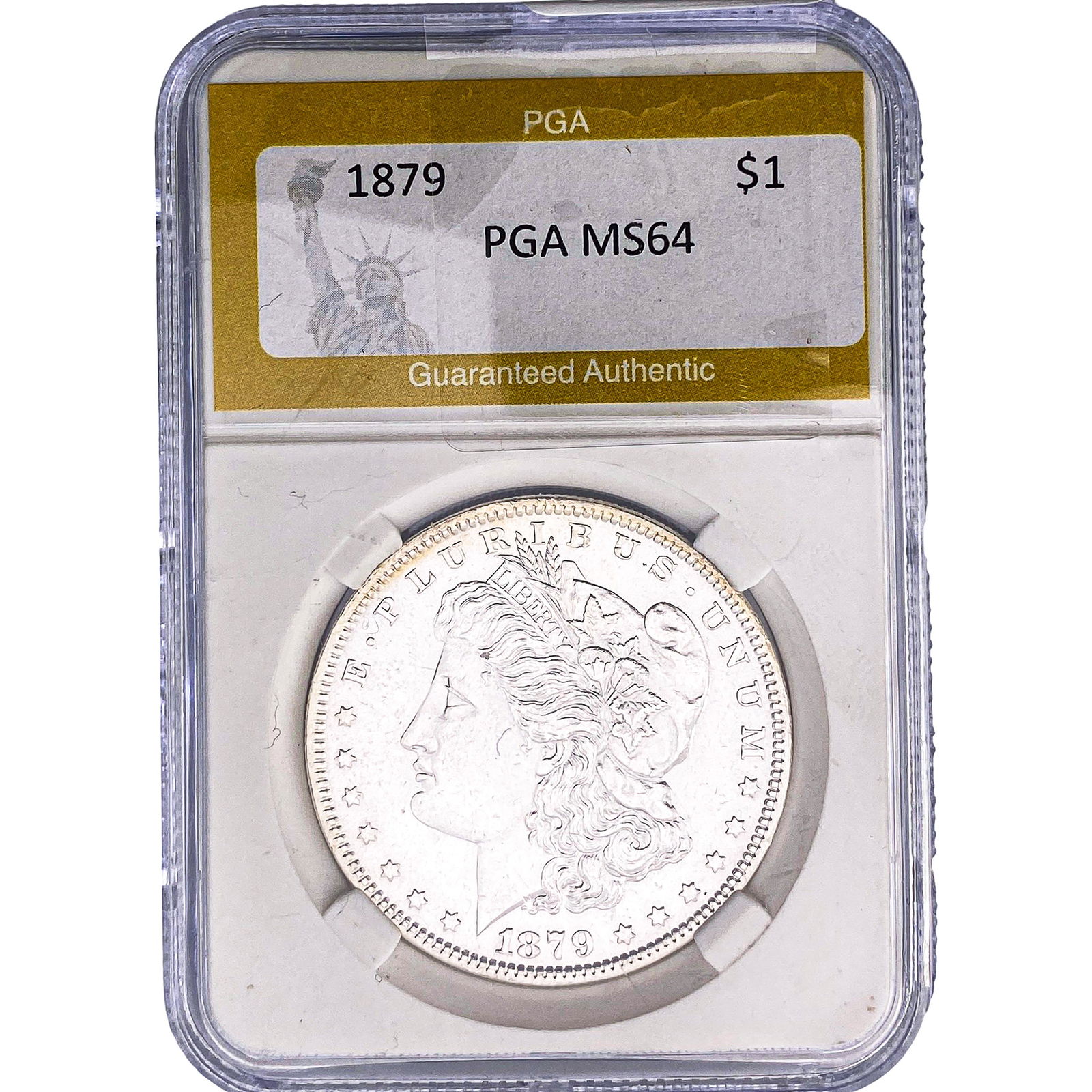 1879 Morgan Silver Dollar PGA MS64 (1 of 2)